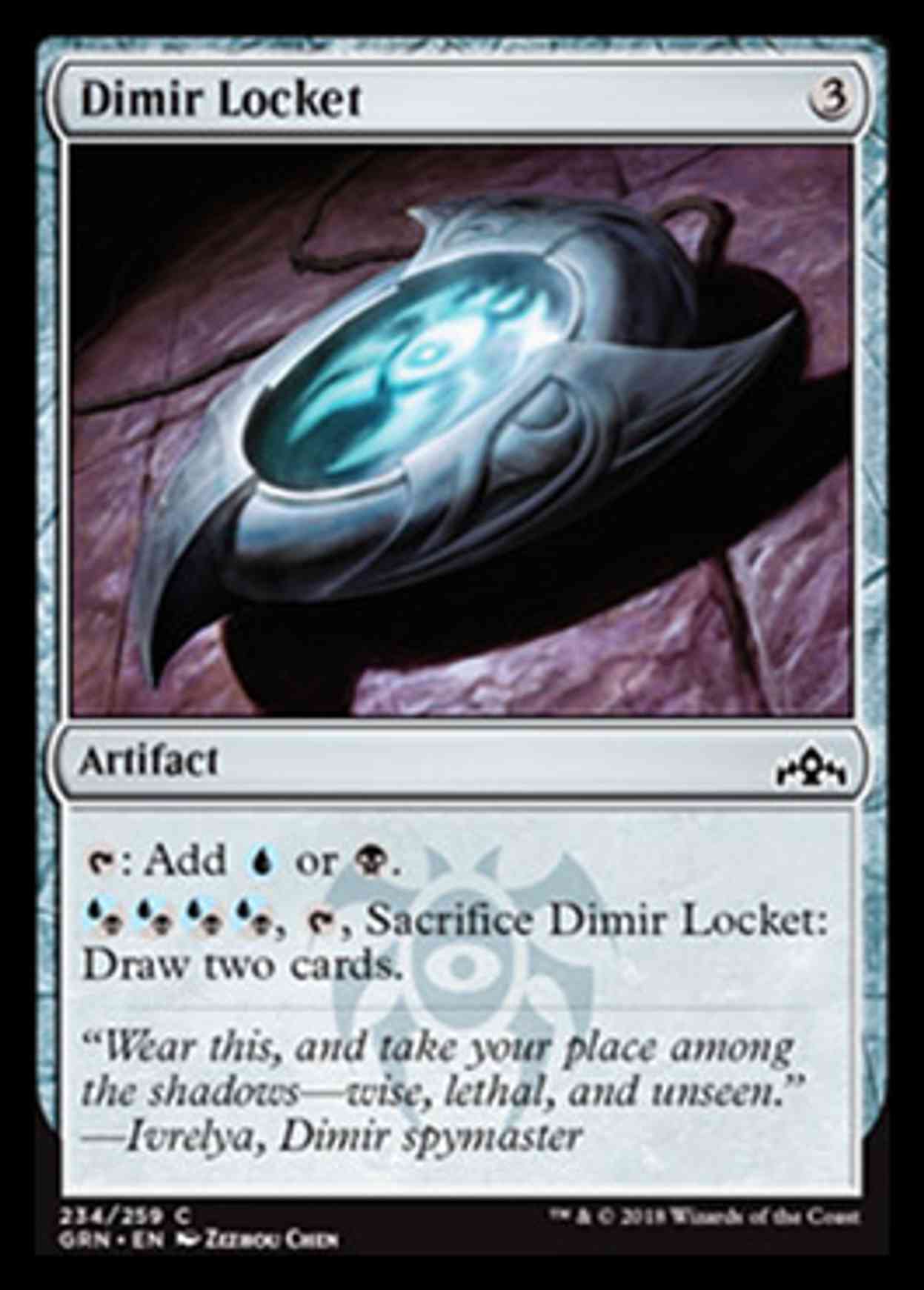 Dimir Locket magic card front