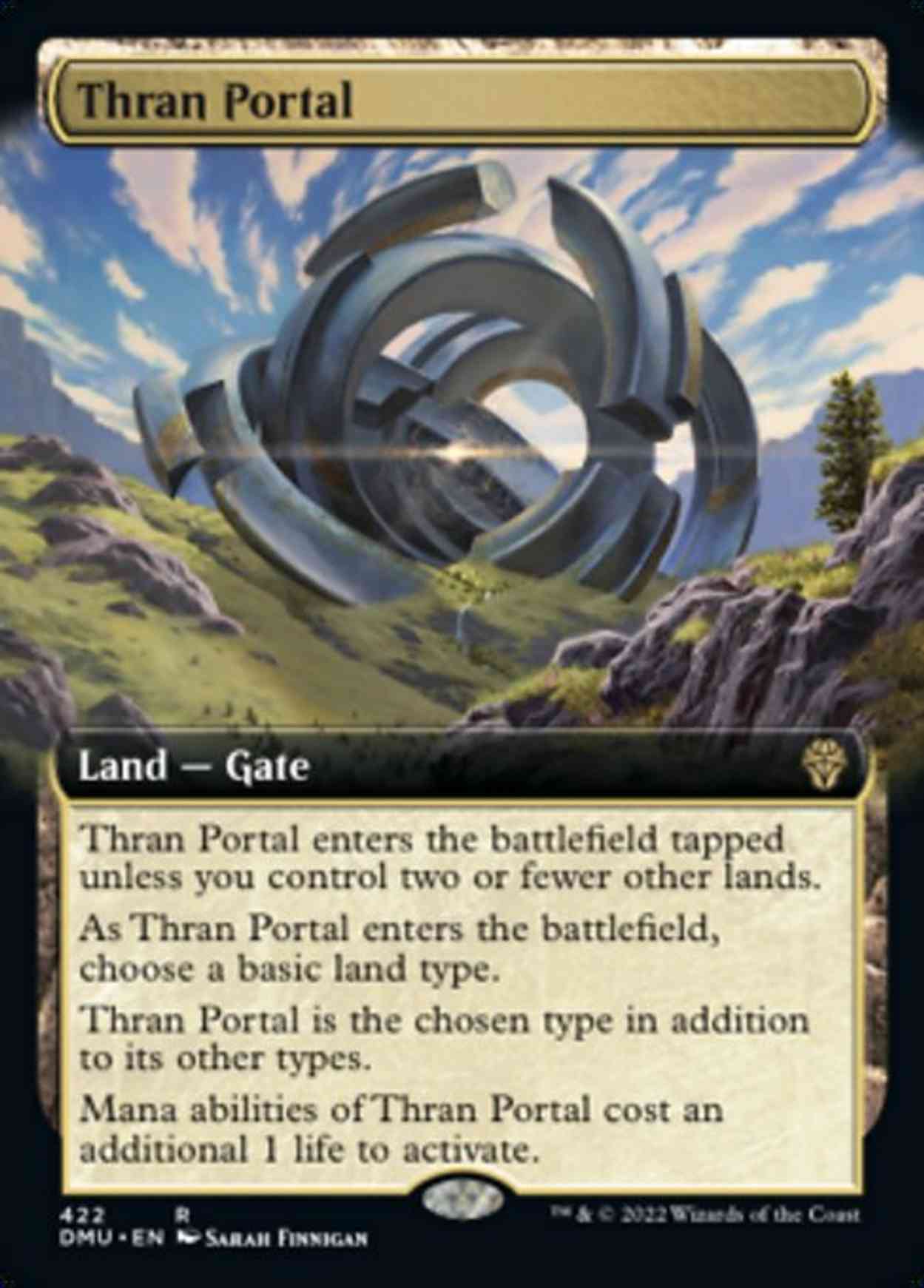 Thran Portal (Extended Art) magic card front