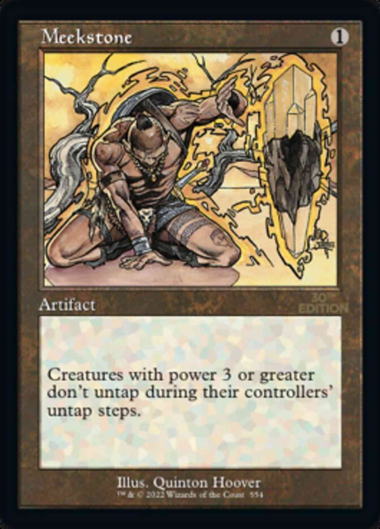 Meekstone (Retro Frame) magic card front