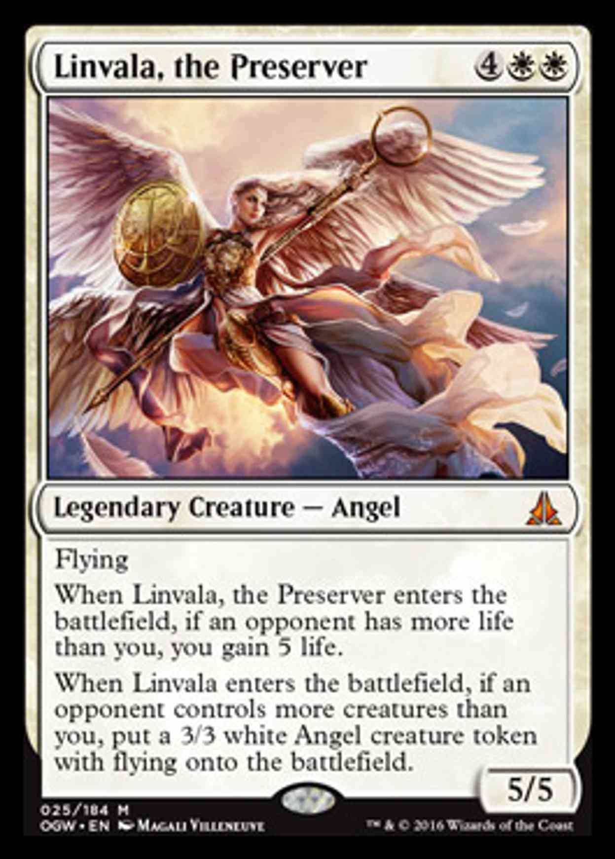 Linvala, the Preserver magic card front