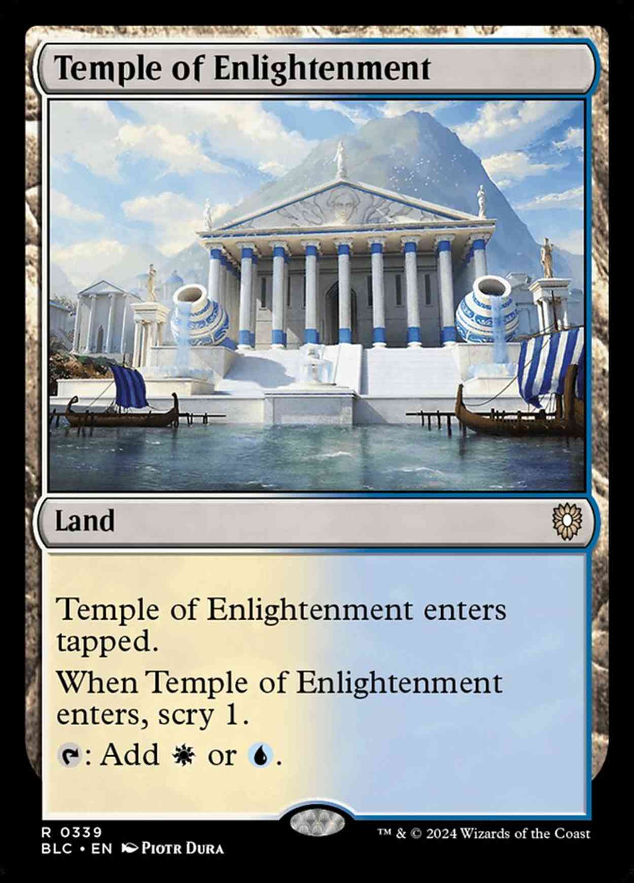 Temple of Enlightenment magic card front