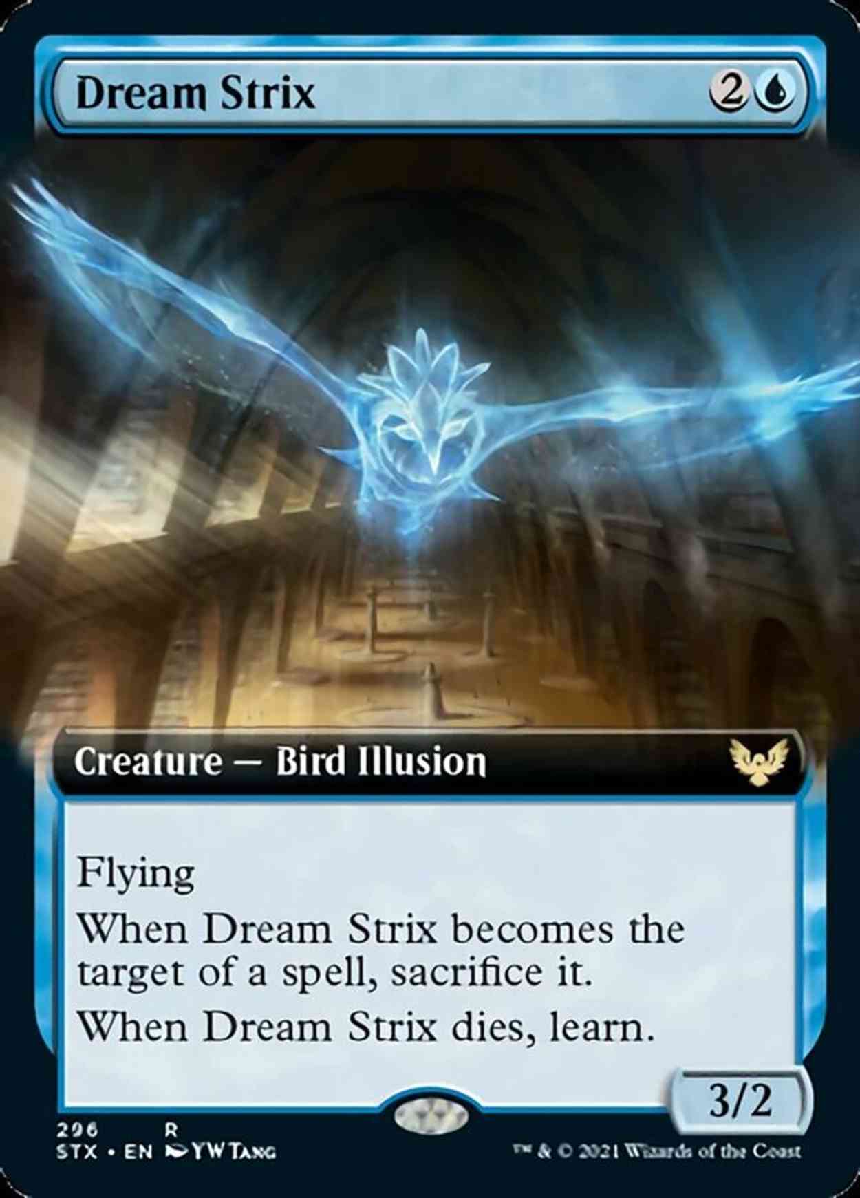 Dream Strix (Extended Art) magic card front