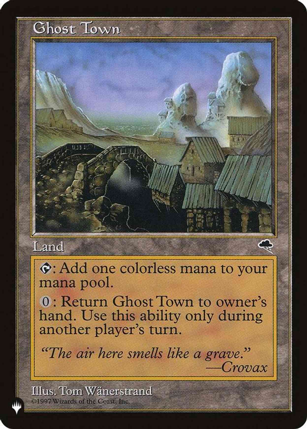 Ghost Town magic card front