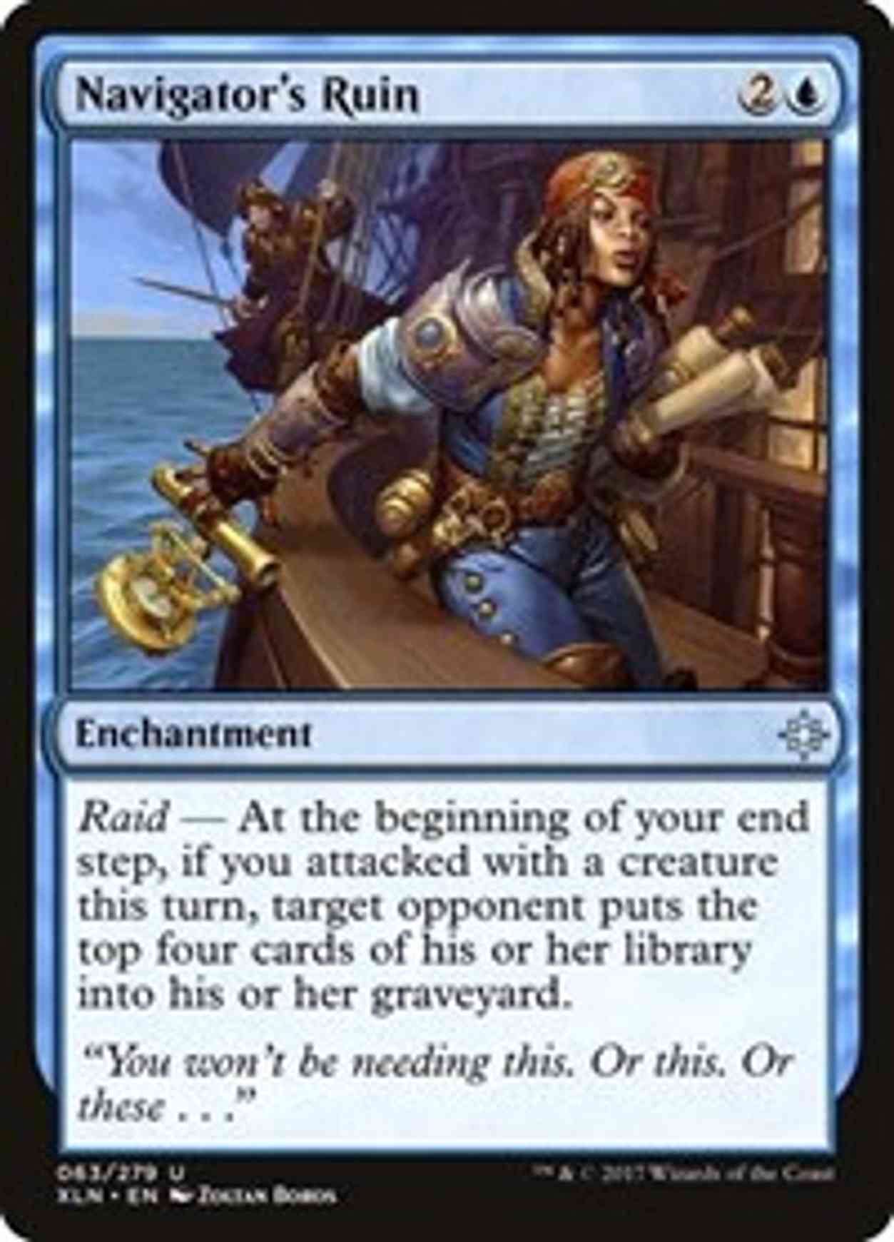 Navigator's Ruin magic card front