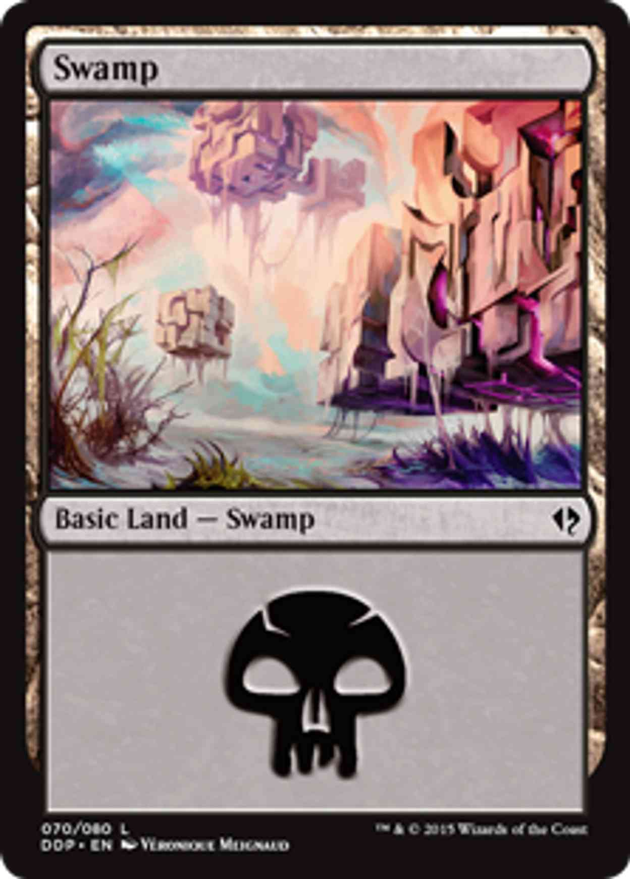 Swamp (70) magic card front