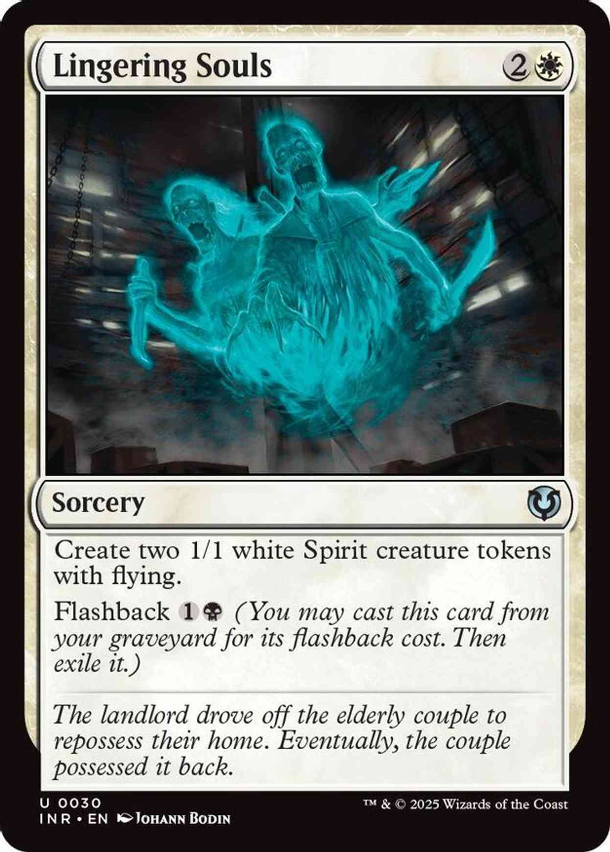 Lingering Souls magic card front