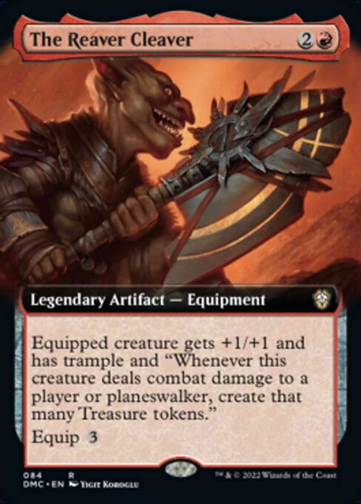 The Reaver Cleaver (Extended Art) magic card front