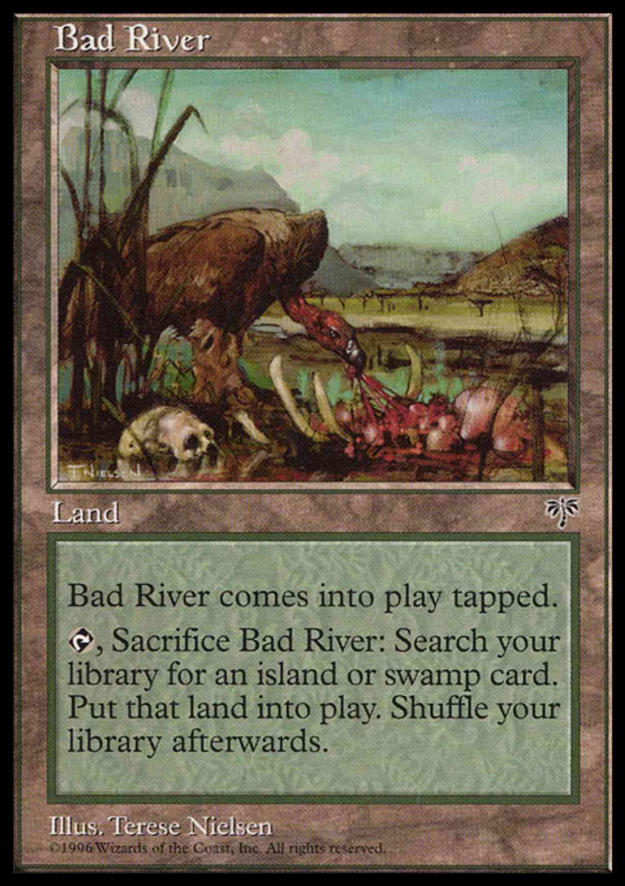 Bad River magic card front