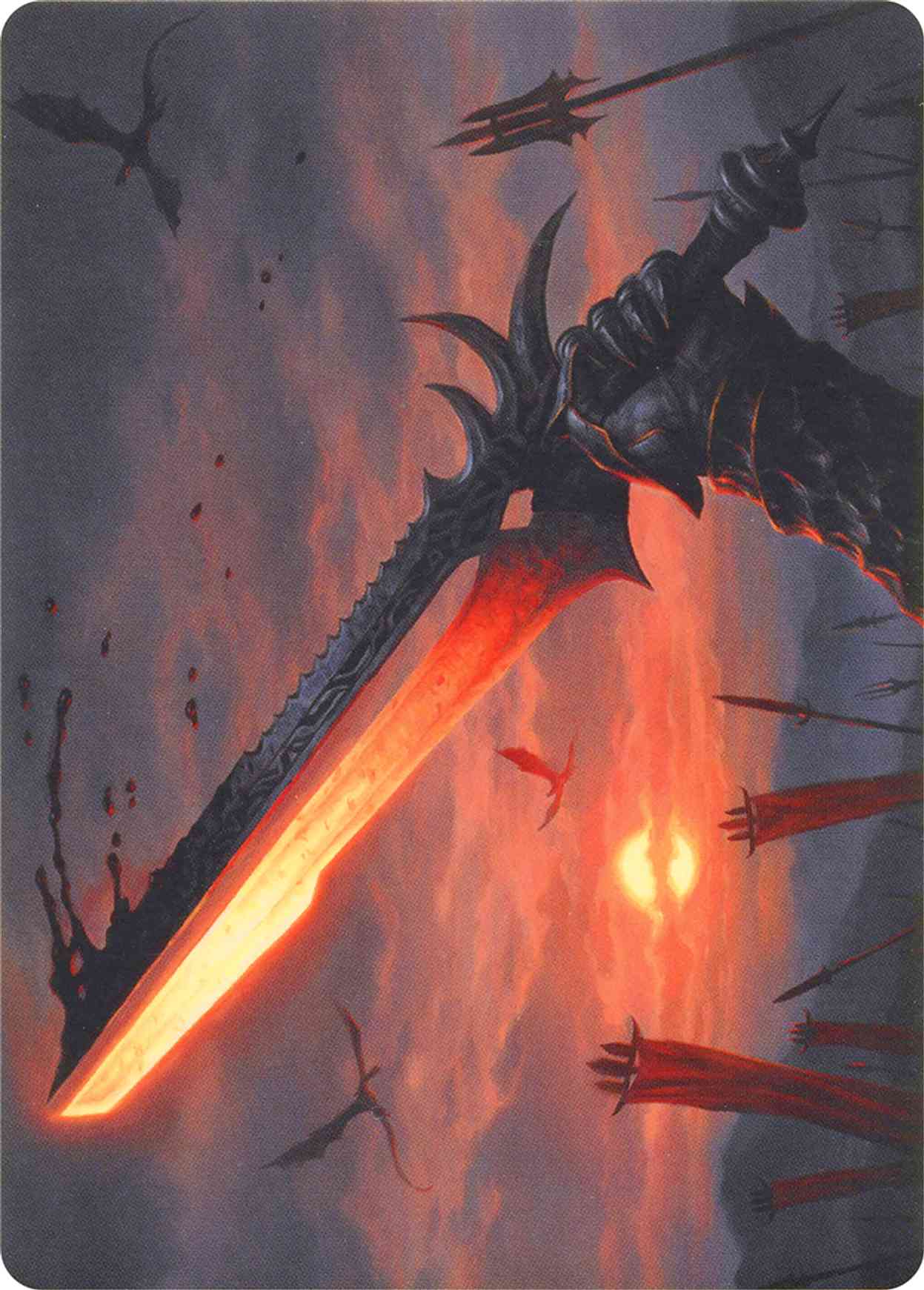 Sword of Sinew and Steel (Art Series) magic card front