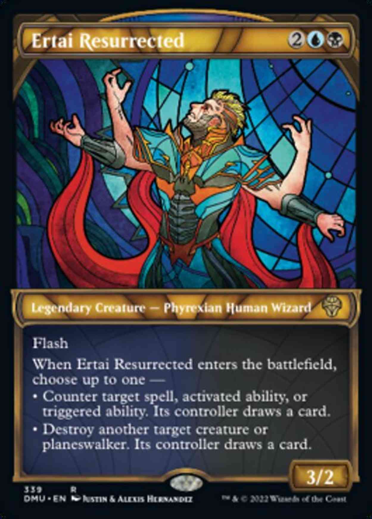 Ertai Resurrected (Textured Foil) magic card front