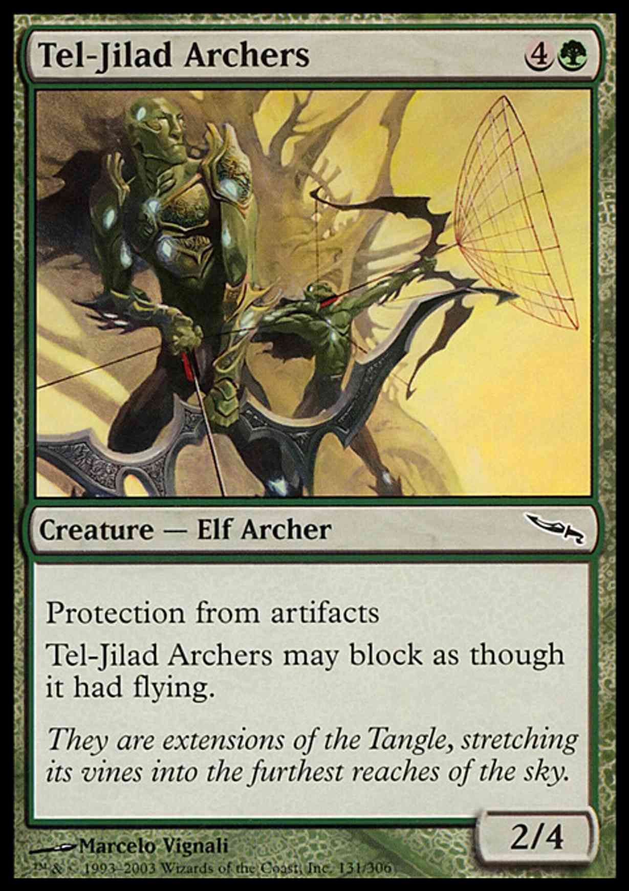 Tel-Jilad Archers magic card front