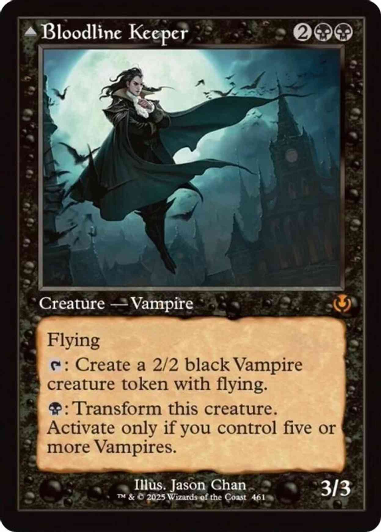 Bloodline Keeper (Retro Frame) magic card front