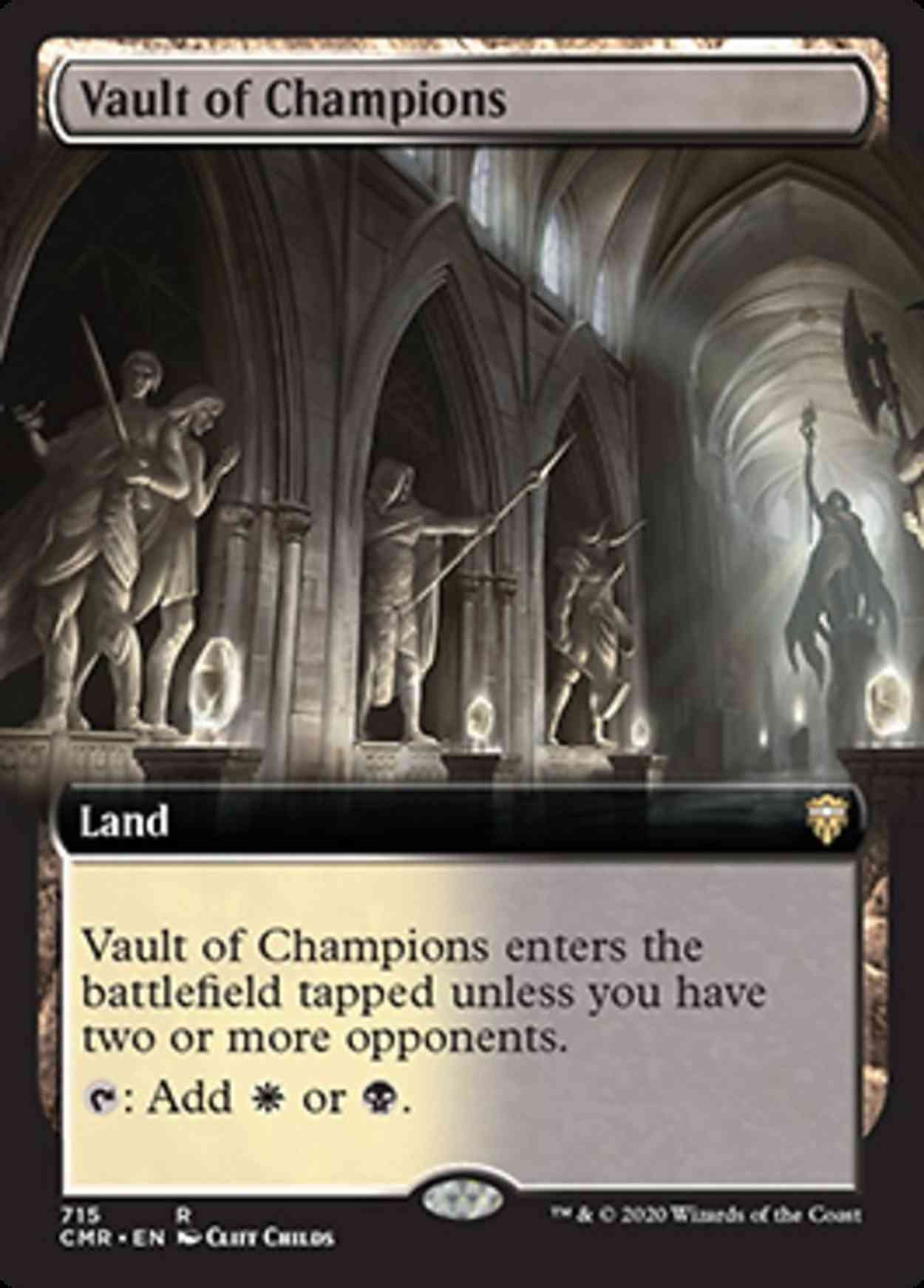 Vault of Champions (Extended Art) magic card front