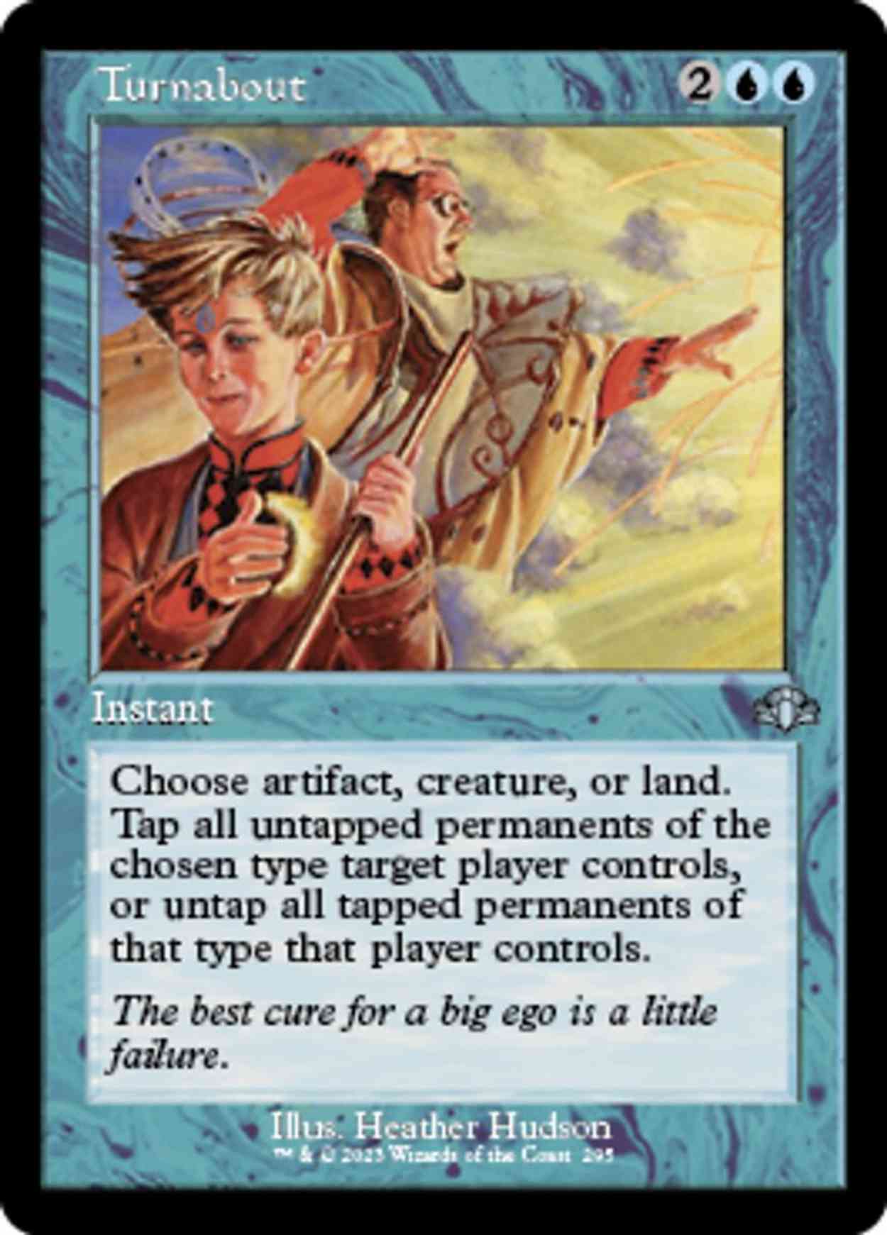 Turnabout (Retro Frame) magic card front