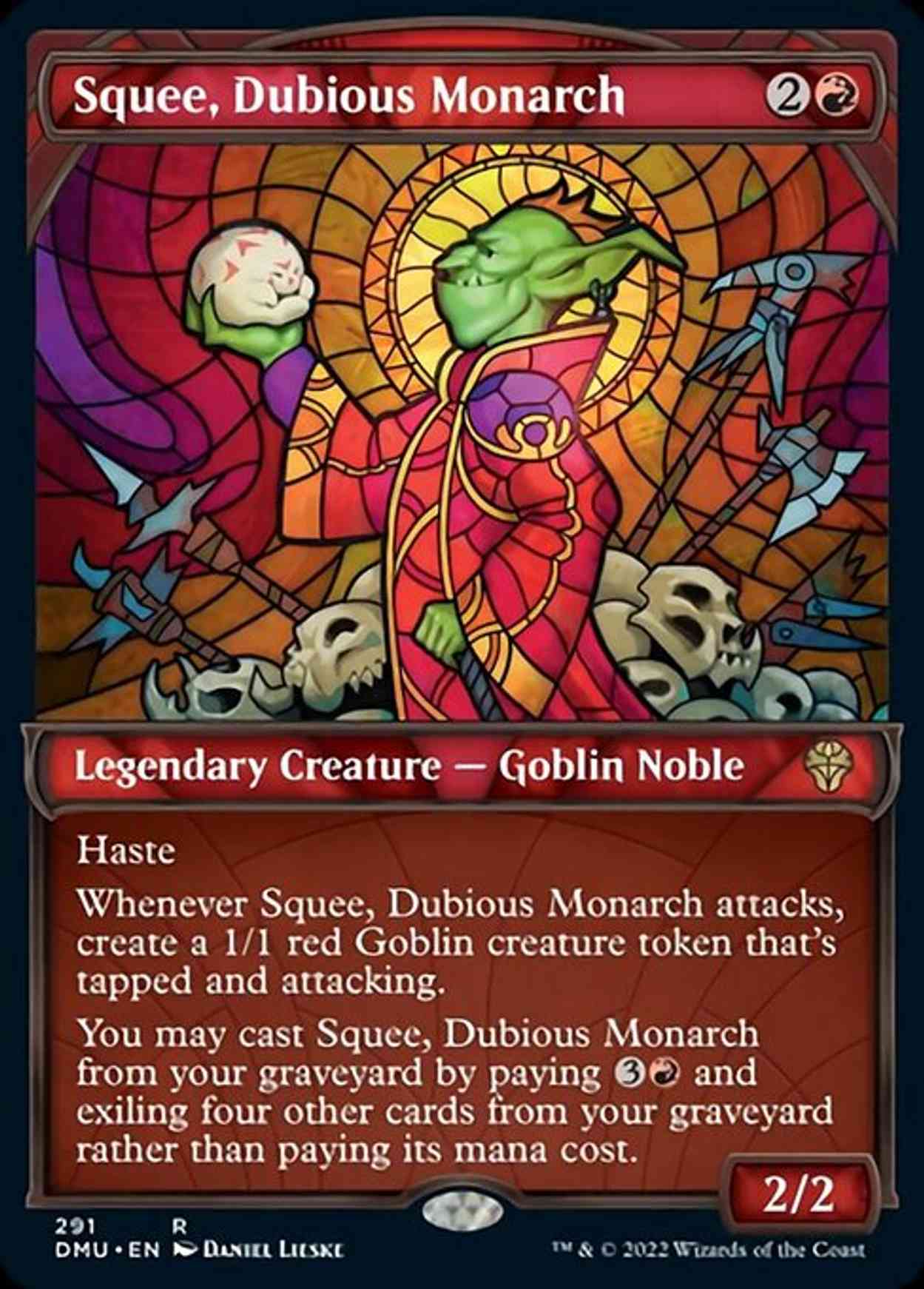 Squee, Dubious Monarch (Showcase) magic card front