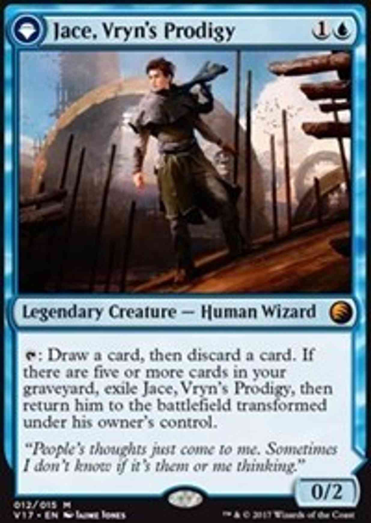 Jace, Vryn's Prodigy Price from mtg From the Vault Transform