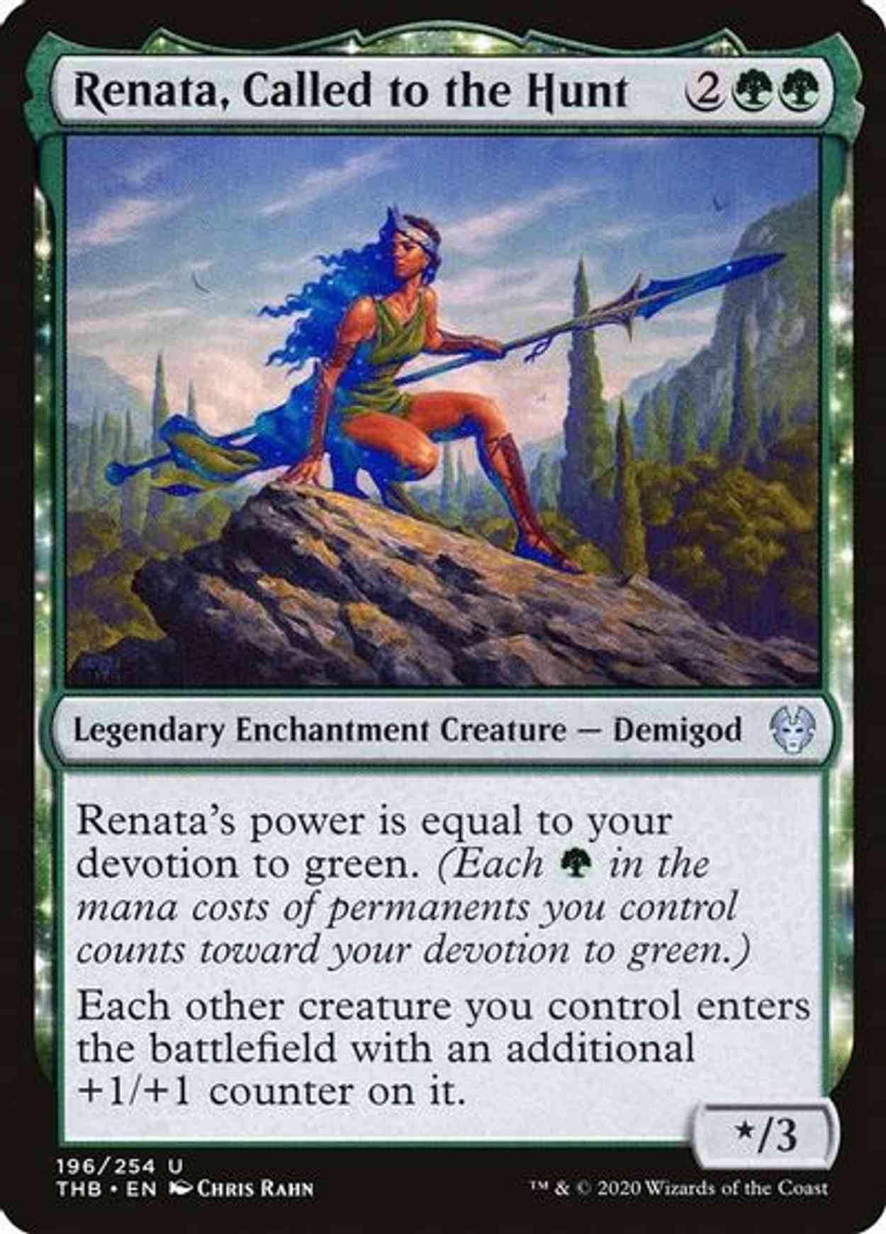 Renata, Called to the Hunt magic card front