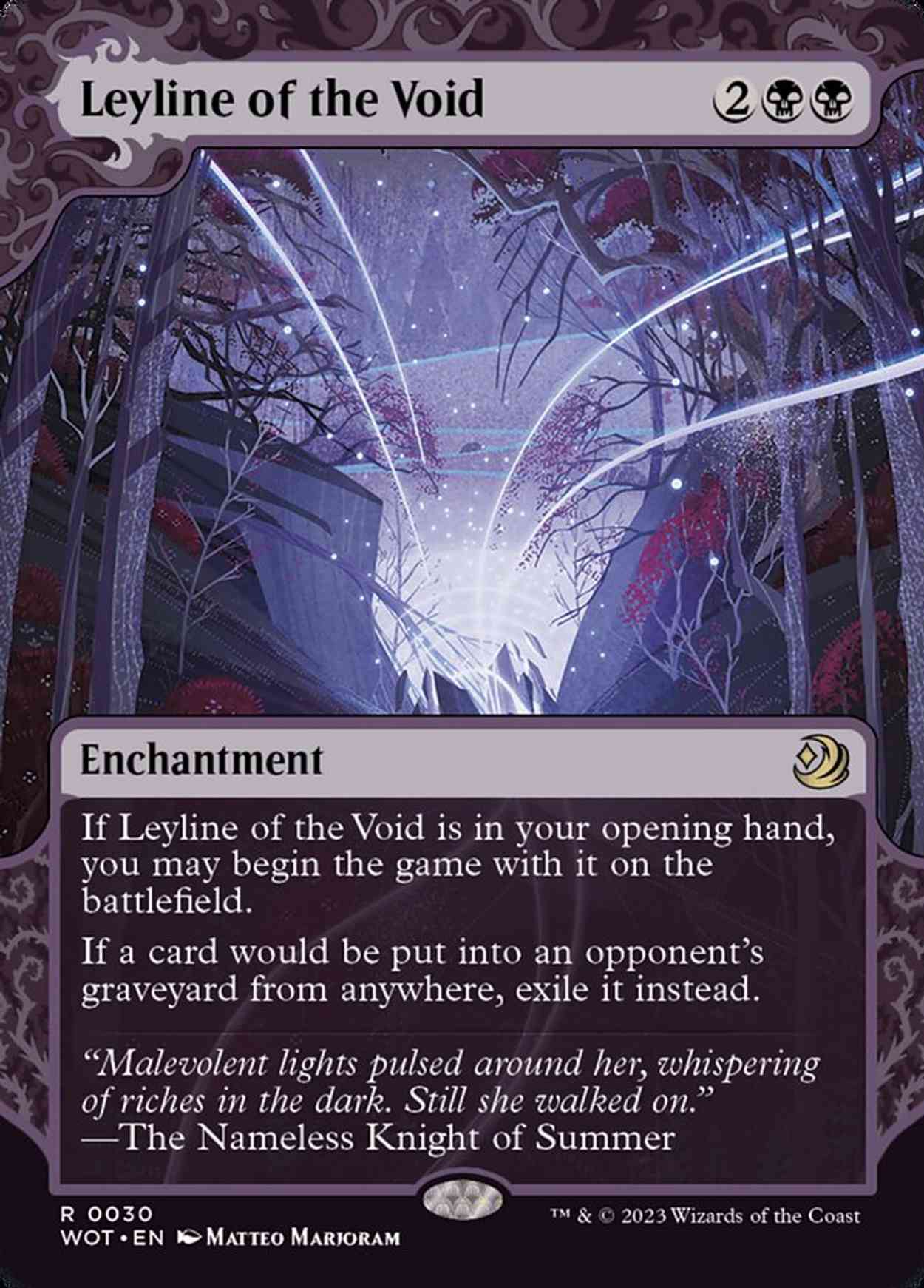 Leyline of the Void magic card front