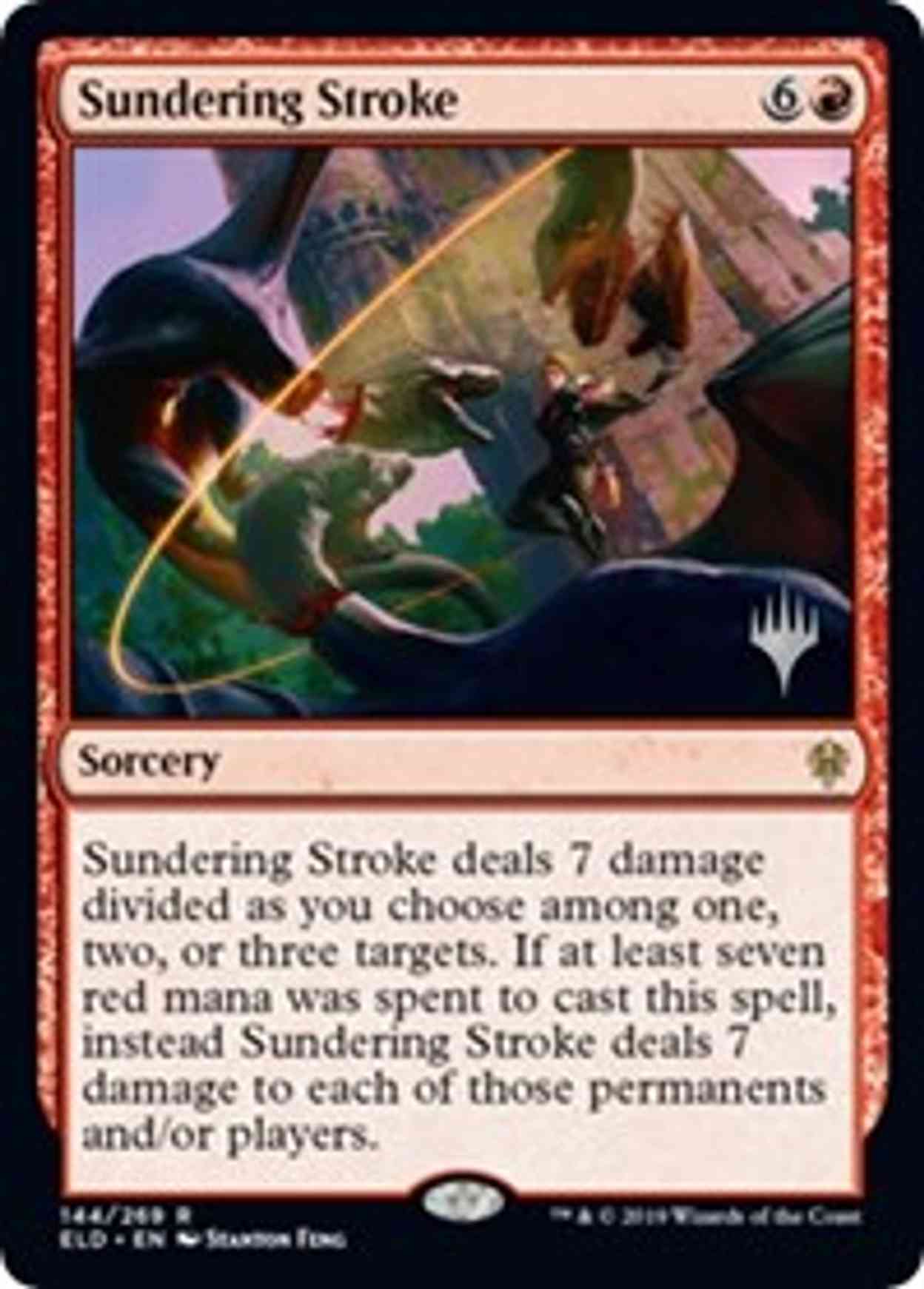 Sundering Stroke magic card front