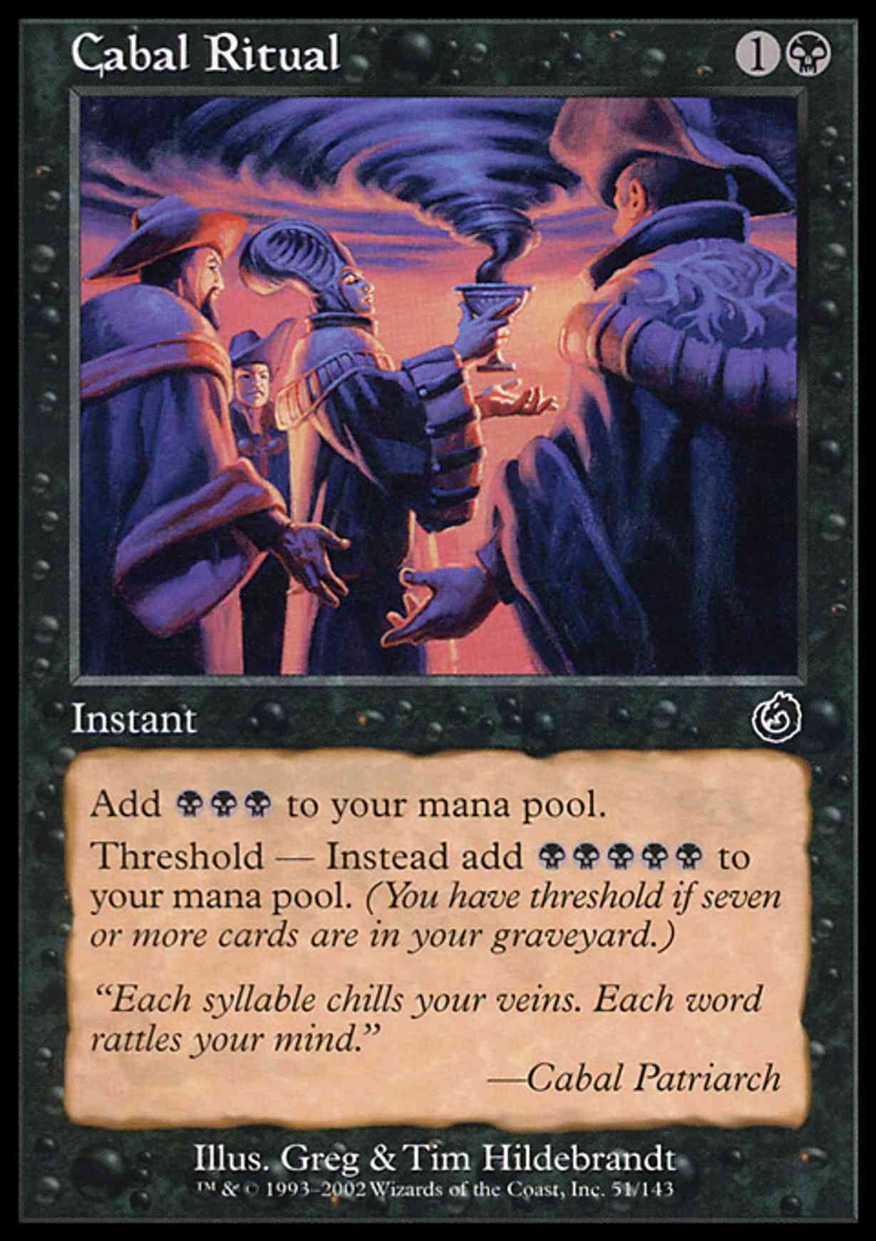 Cabal Ritual magic card front