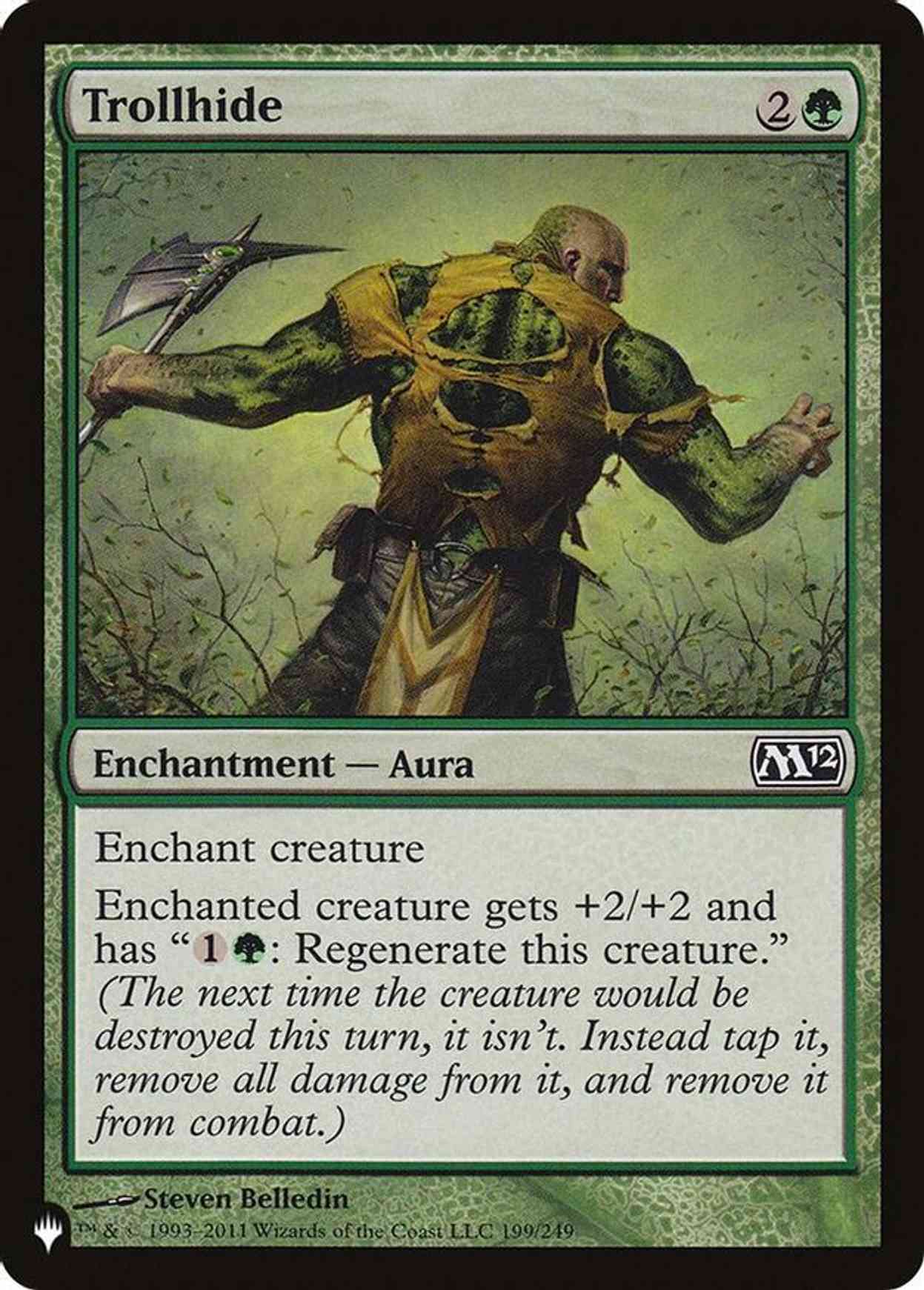 Trollhide magic card front