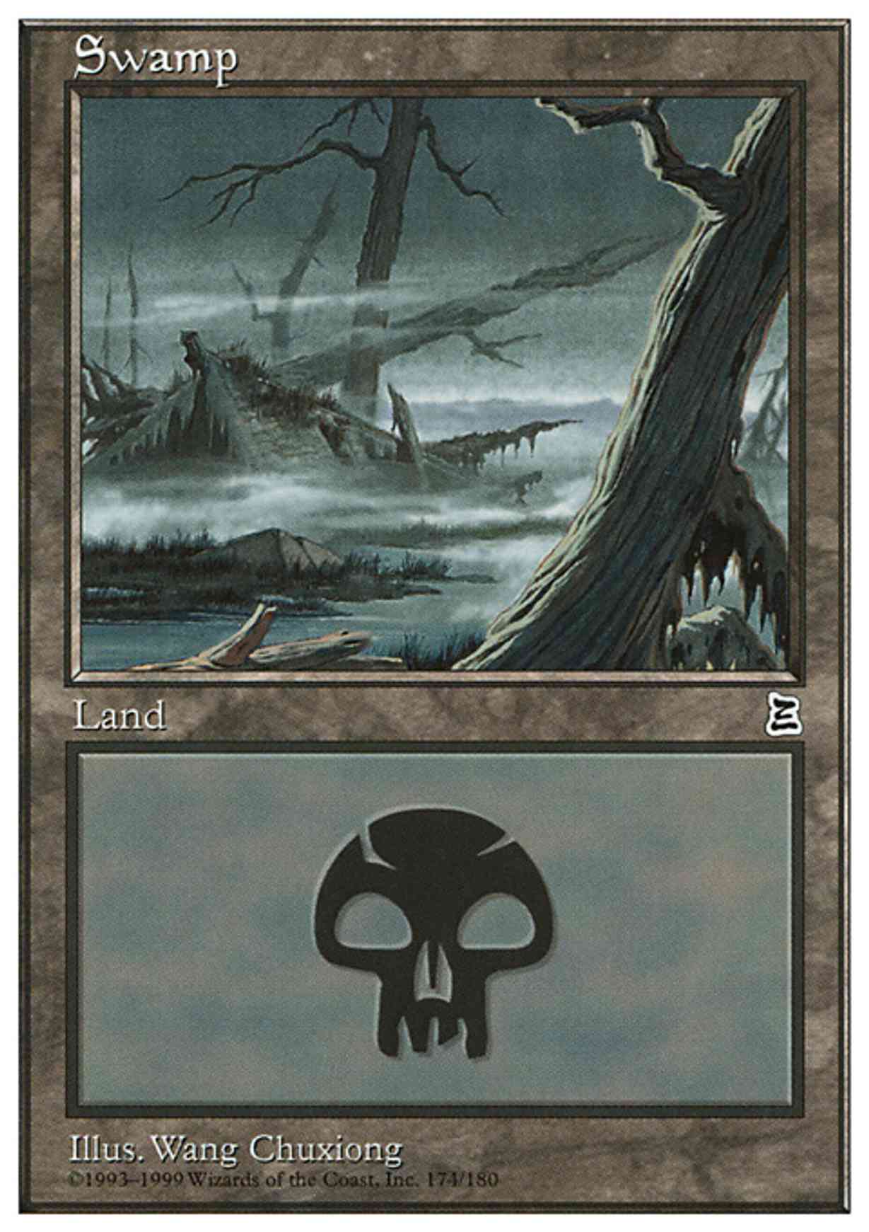 Swamp (174) magic card front