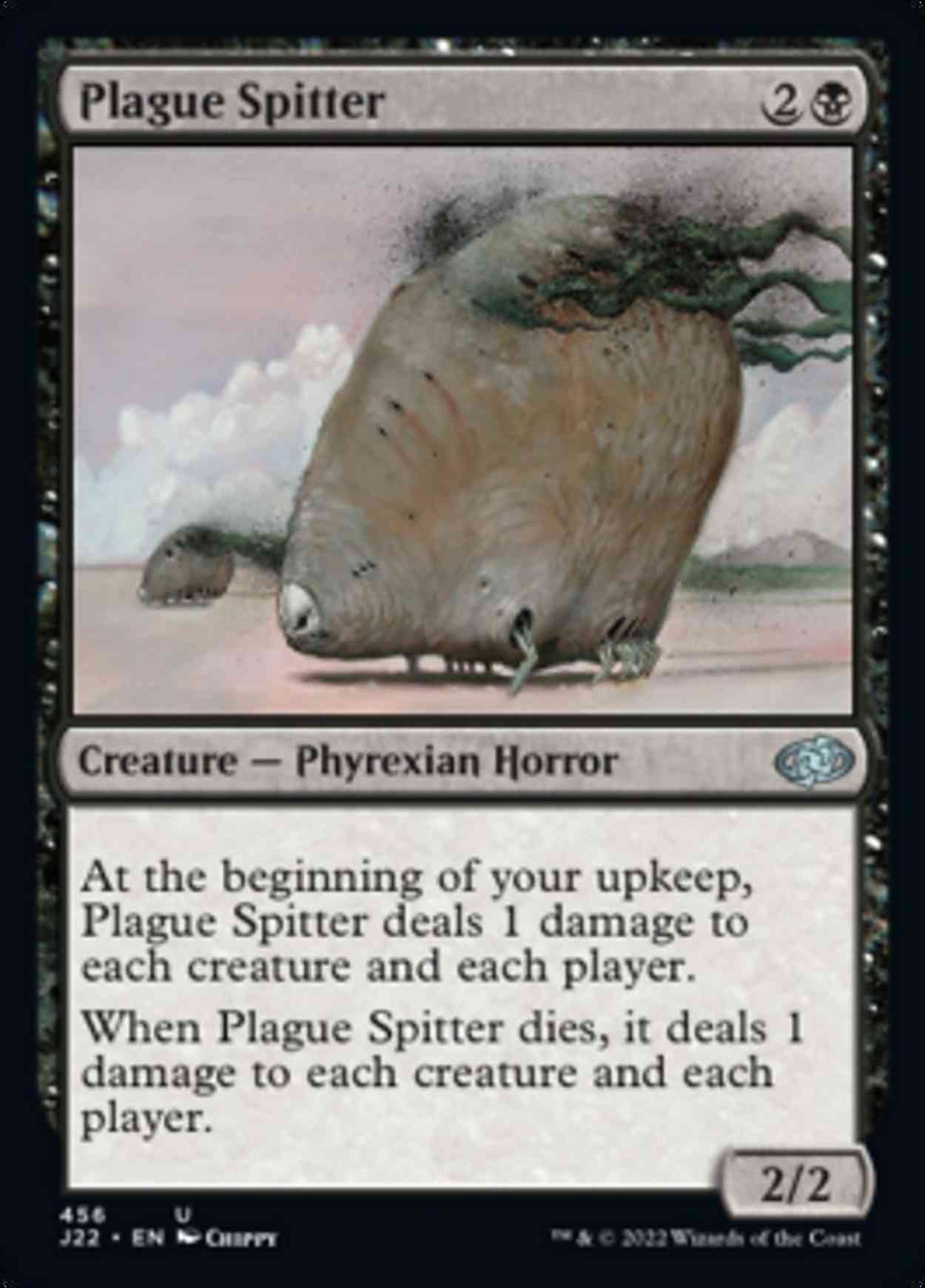 Plague Spitter magic card front
