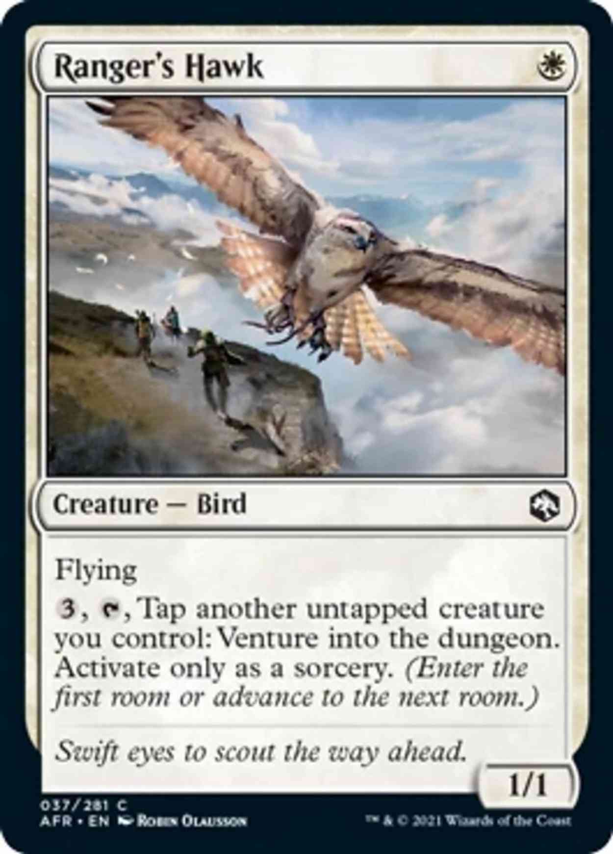 Ranger's Hawk magic card front