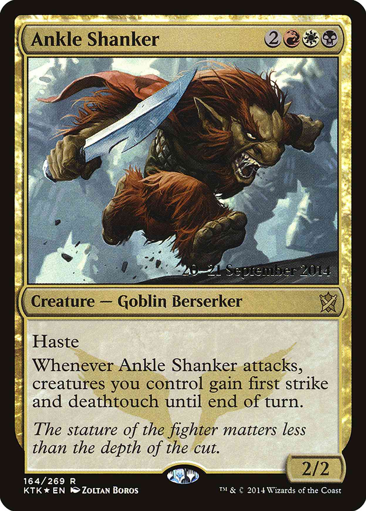 Ankle Shanker magic card front
