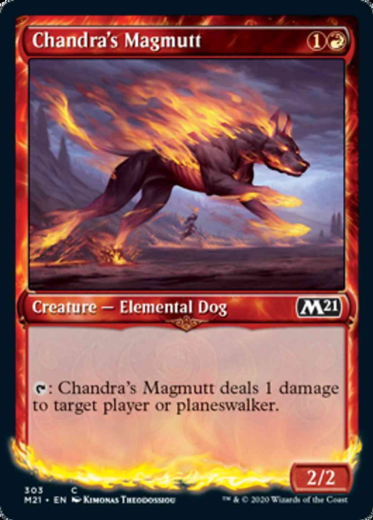 Chandra's Magmutt (Showcase) magic card front