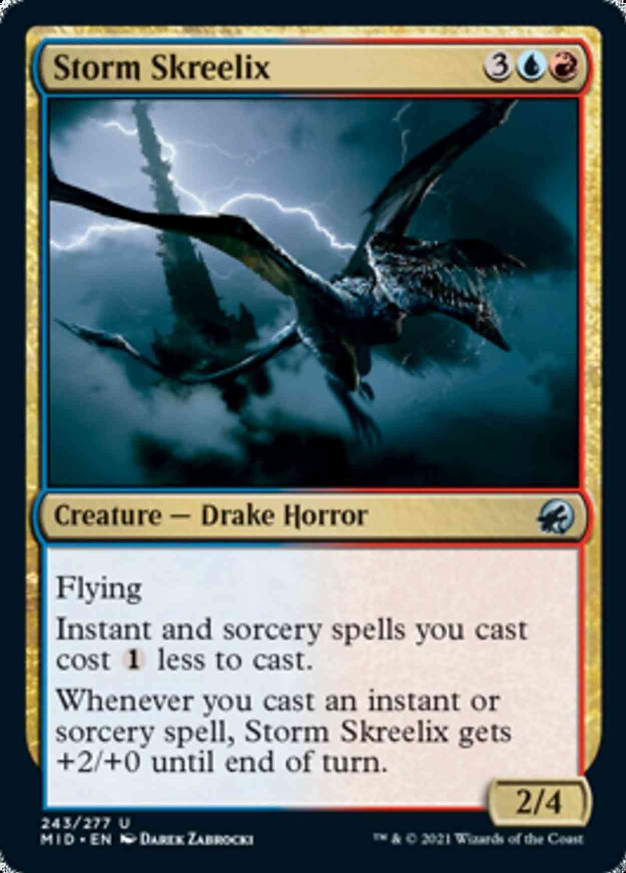 Storm Skreelix magic card front