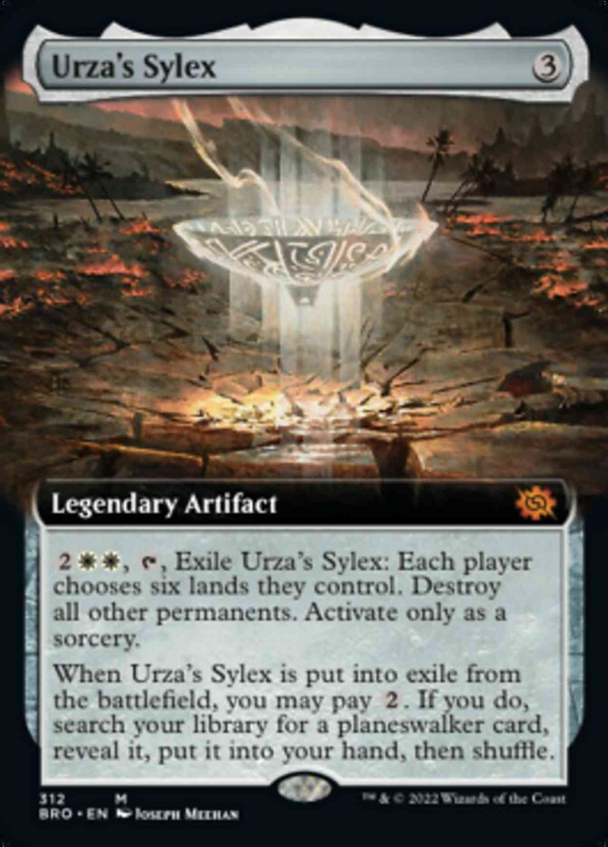 Urza's Sylex (Extended Art) magic card front