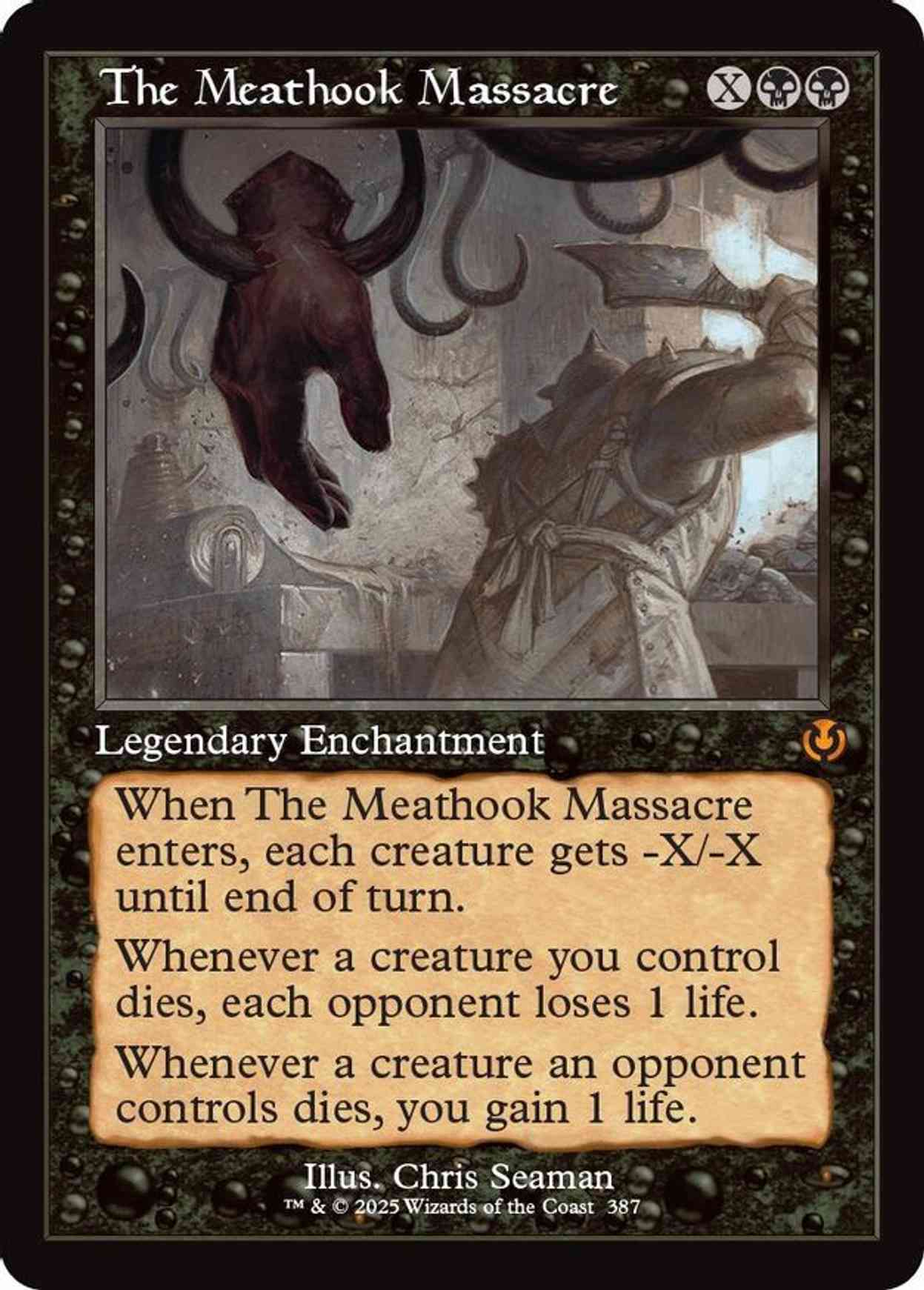 The Meathook Massacre (Retro Frame) magic card front