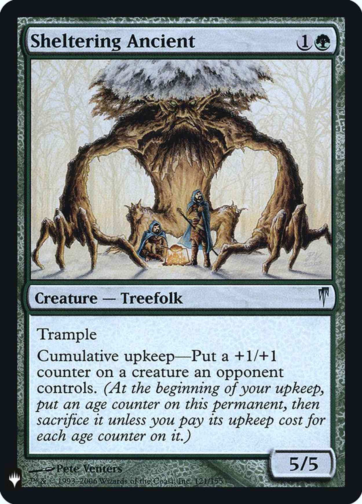 Sheltering Ancient magic card front