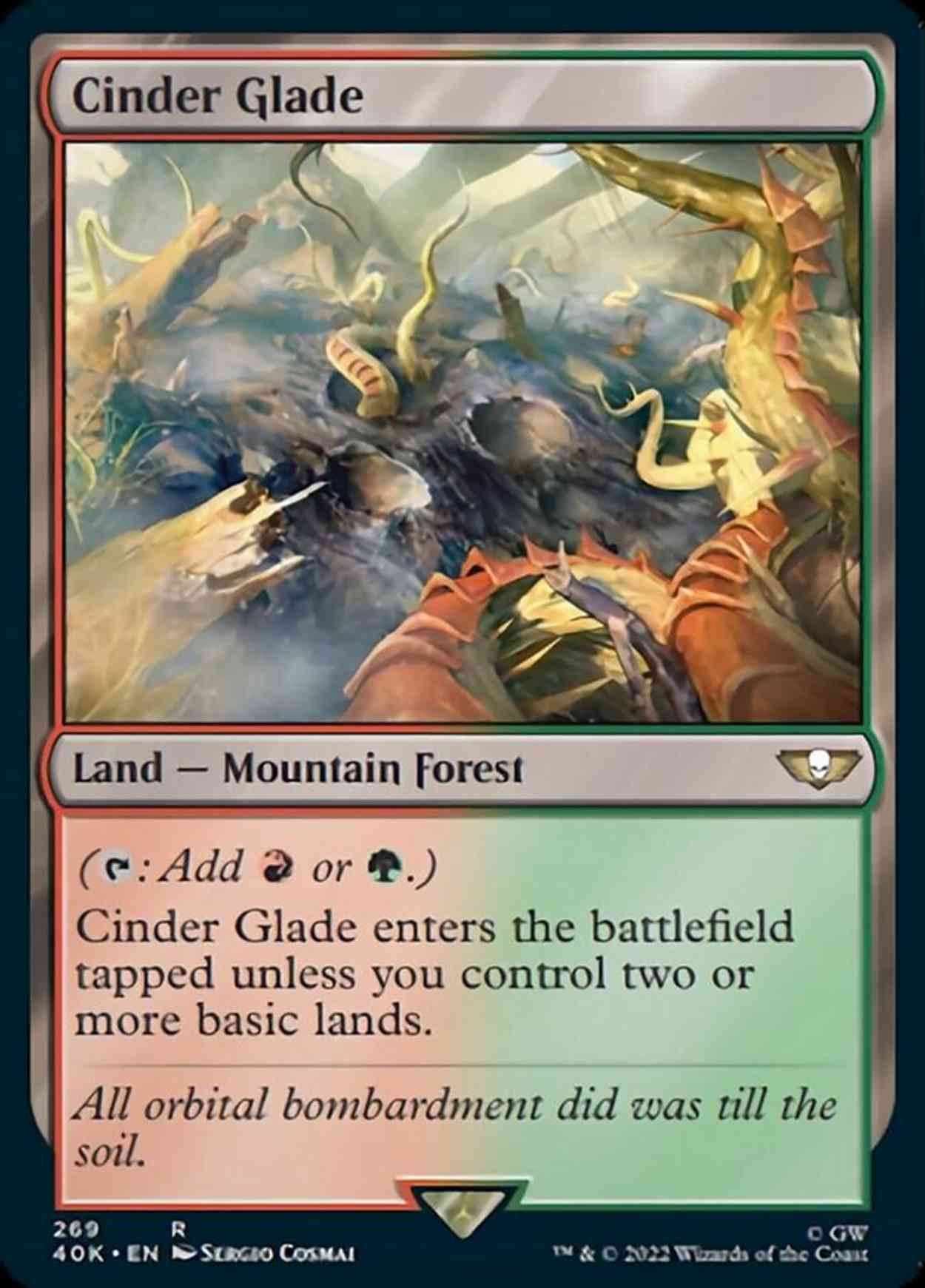Cinder Glade magic card front