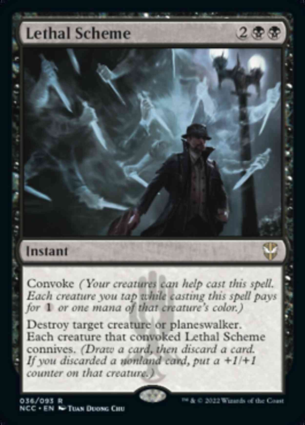 Lethal Scheme magic card front