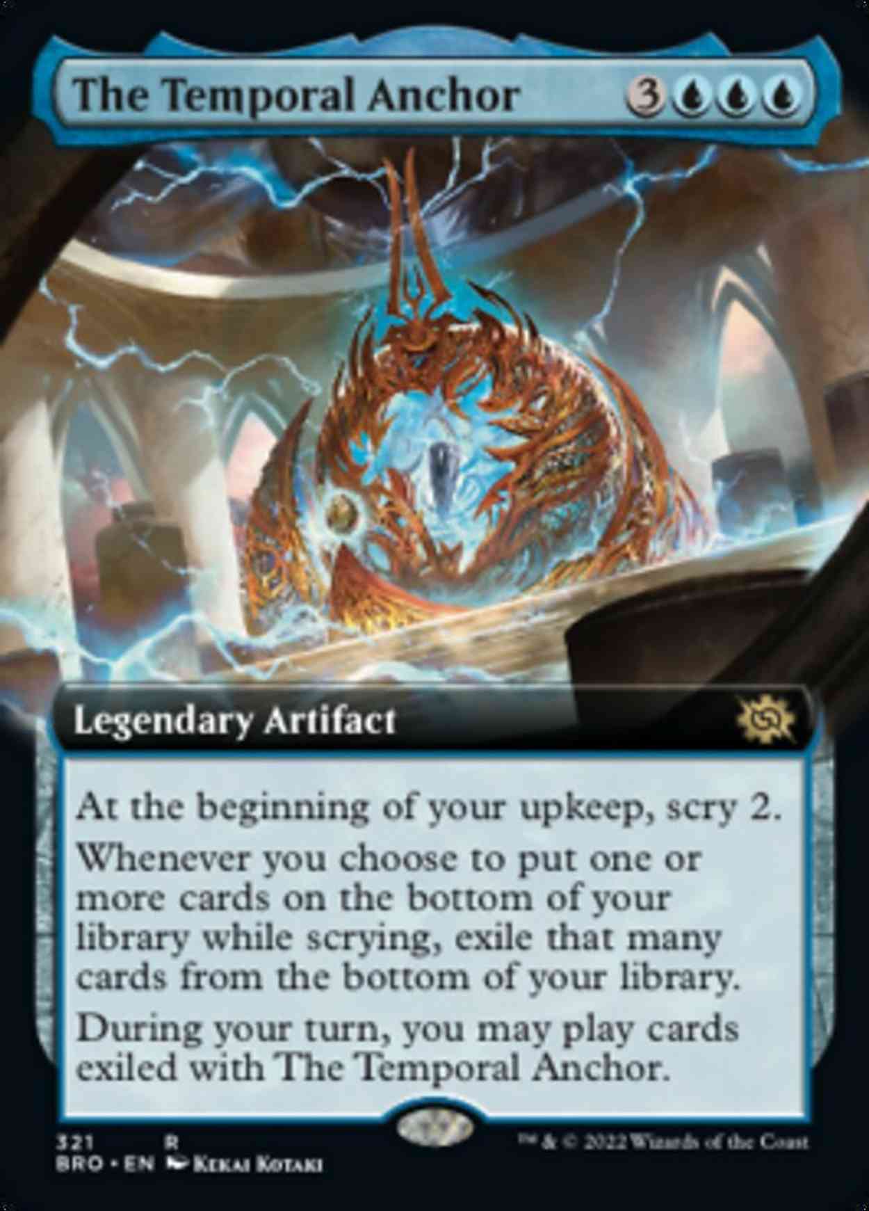 The Temporal Anchor (Extended Art) magic card front