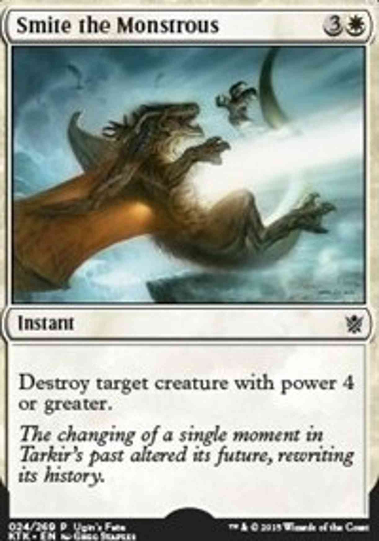 Smite the Monstrous magic card front