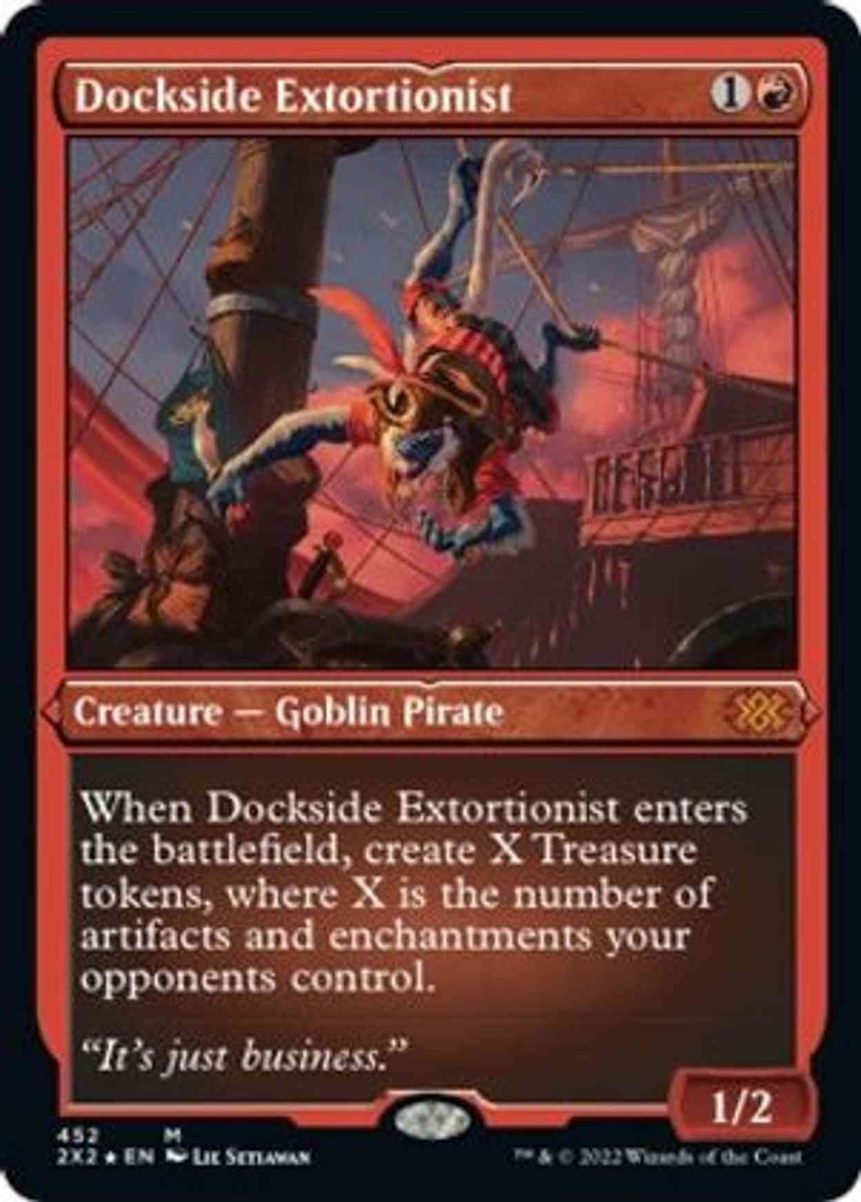 Dockside Extortionist (Foil Etched) magic card front