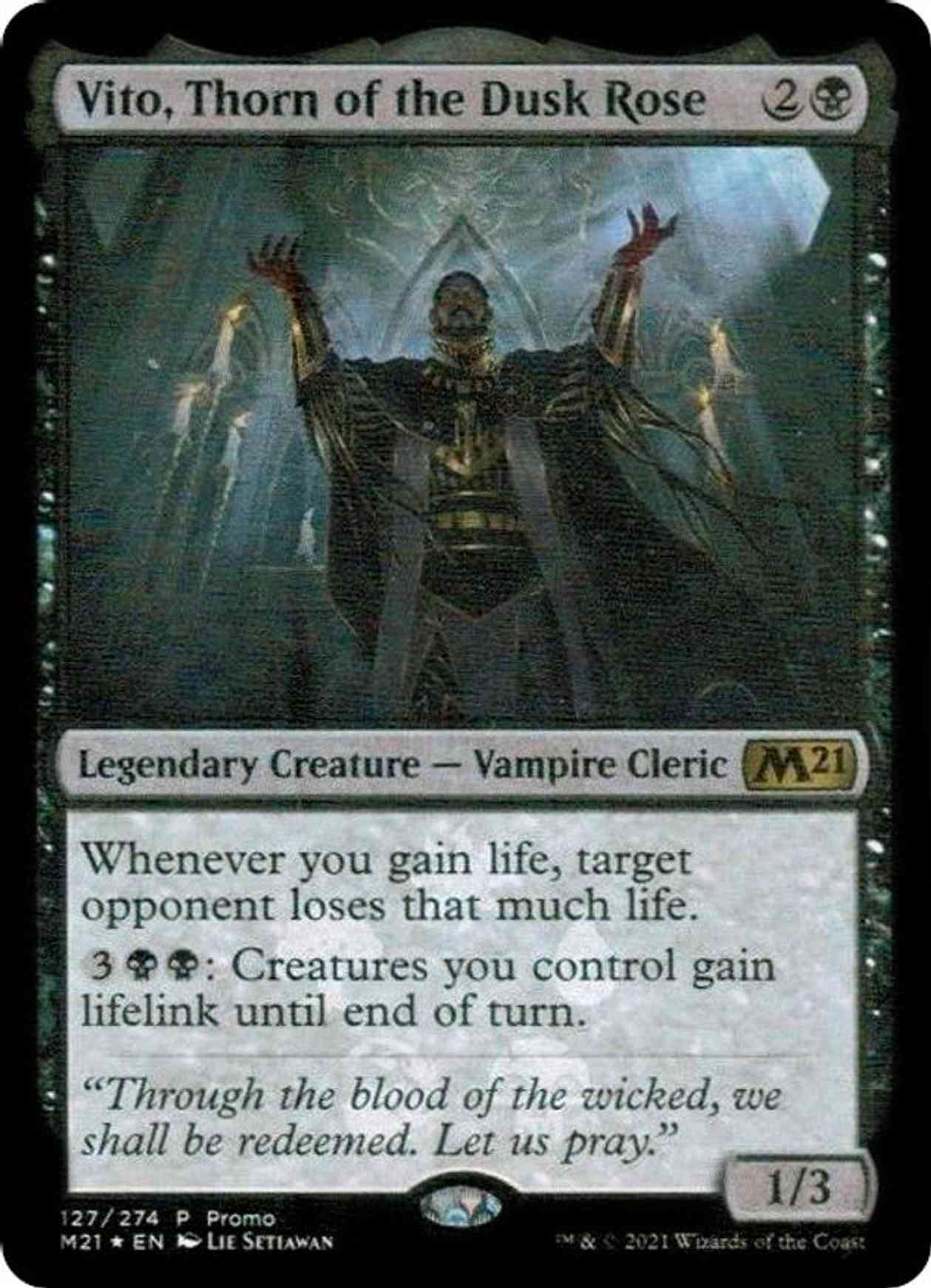 Vito, Thorn of the Dusk Rose magic card front