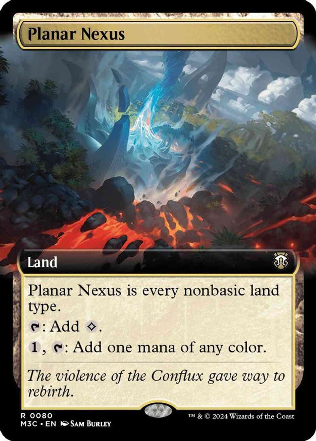 Planar Nexus (Extended Art) (Ripple Foil) magic card front