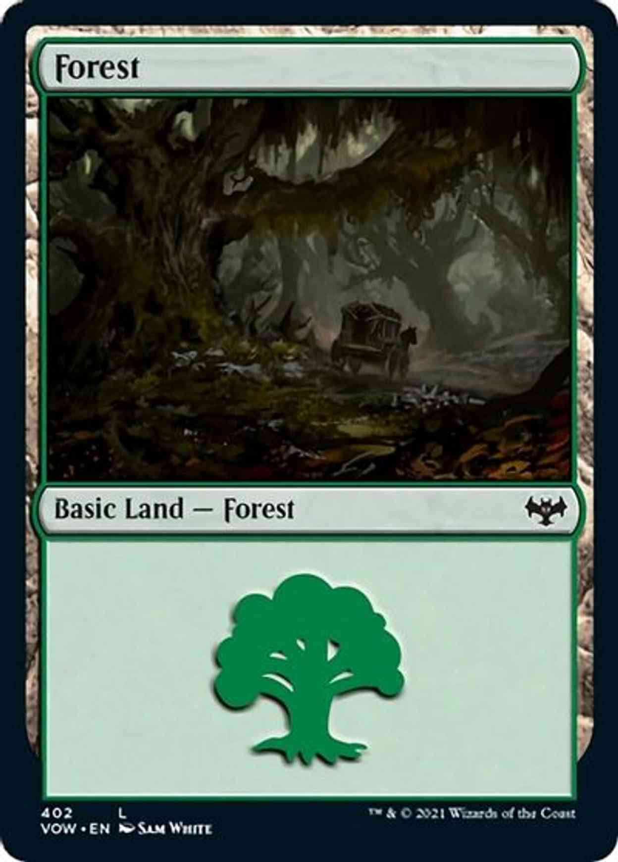 Forest (402) magic card front