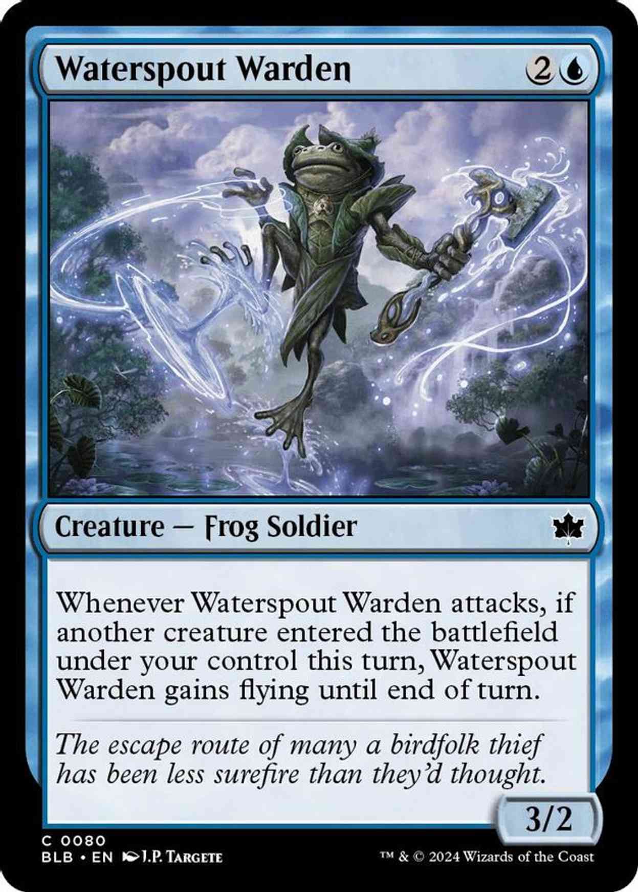 Waterspout Warden magic card front