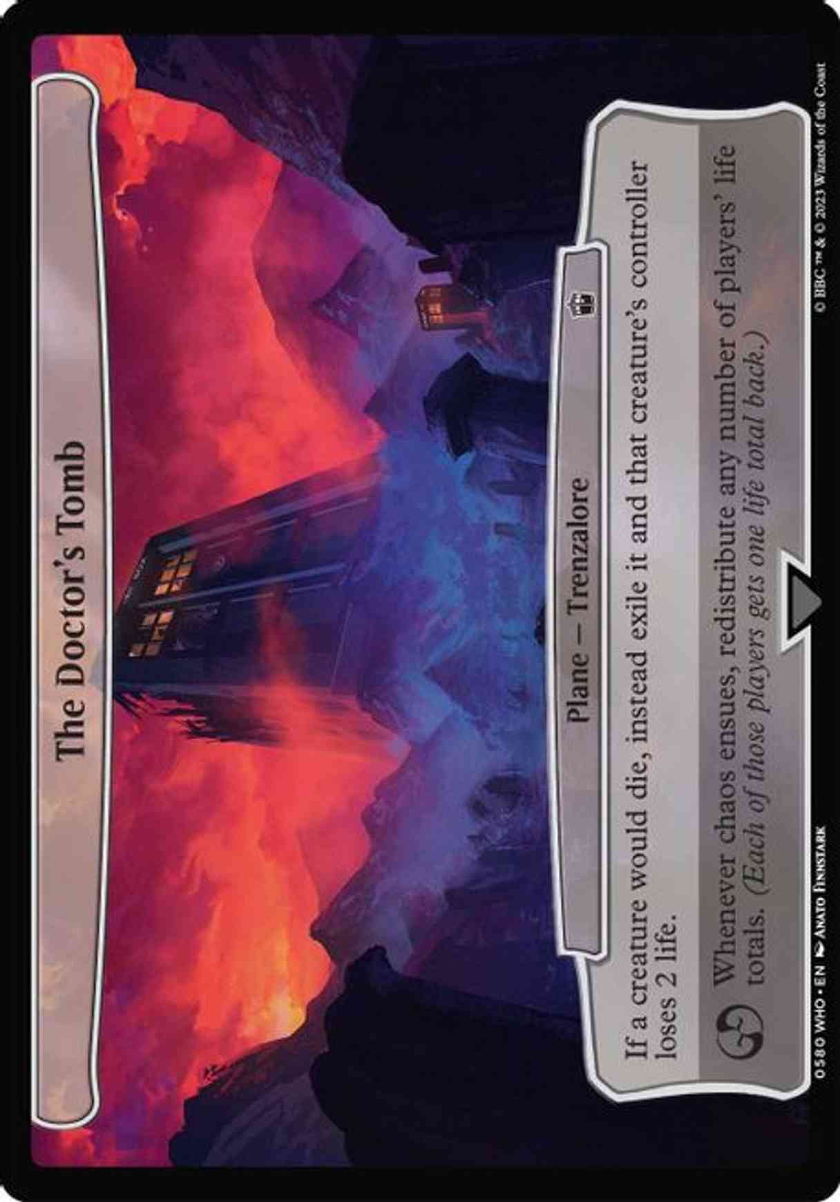 The Doctor's Tomb magic card front