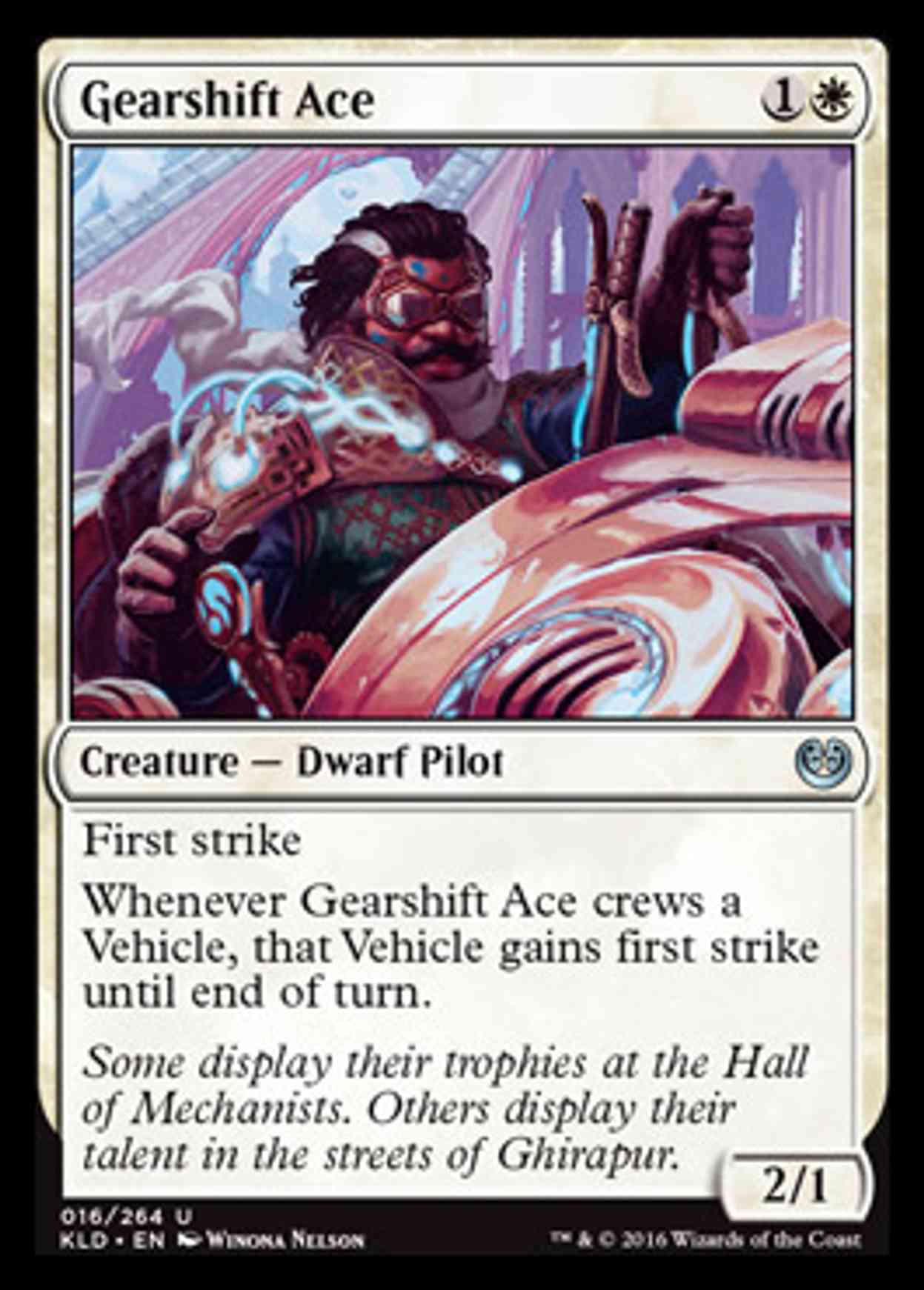 Gearshift Ace magic card front