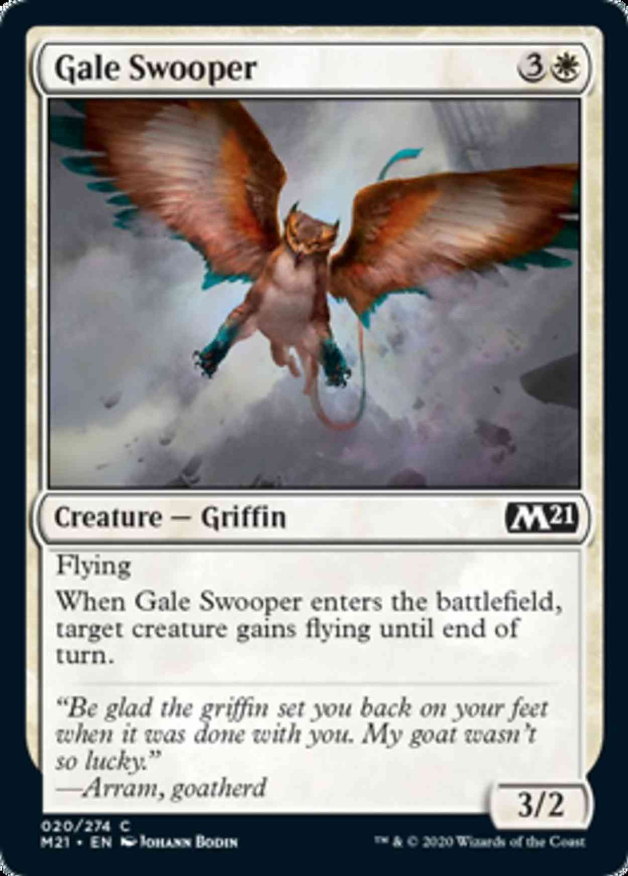 Gale Swooper magic card front