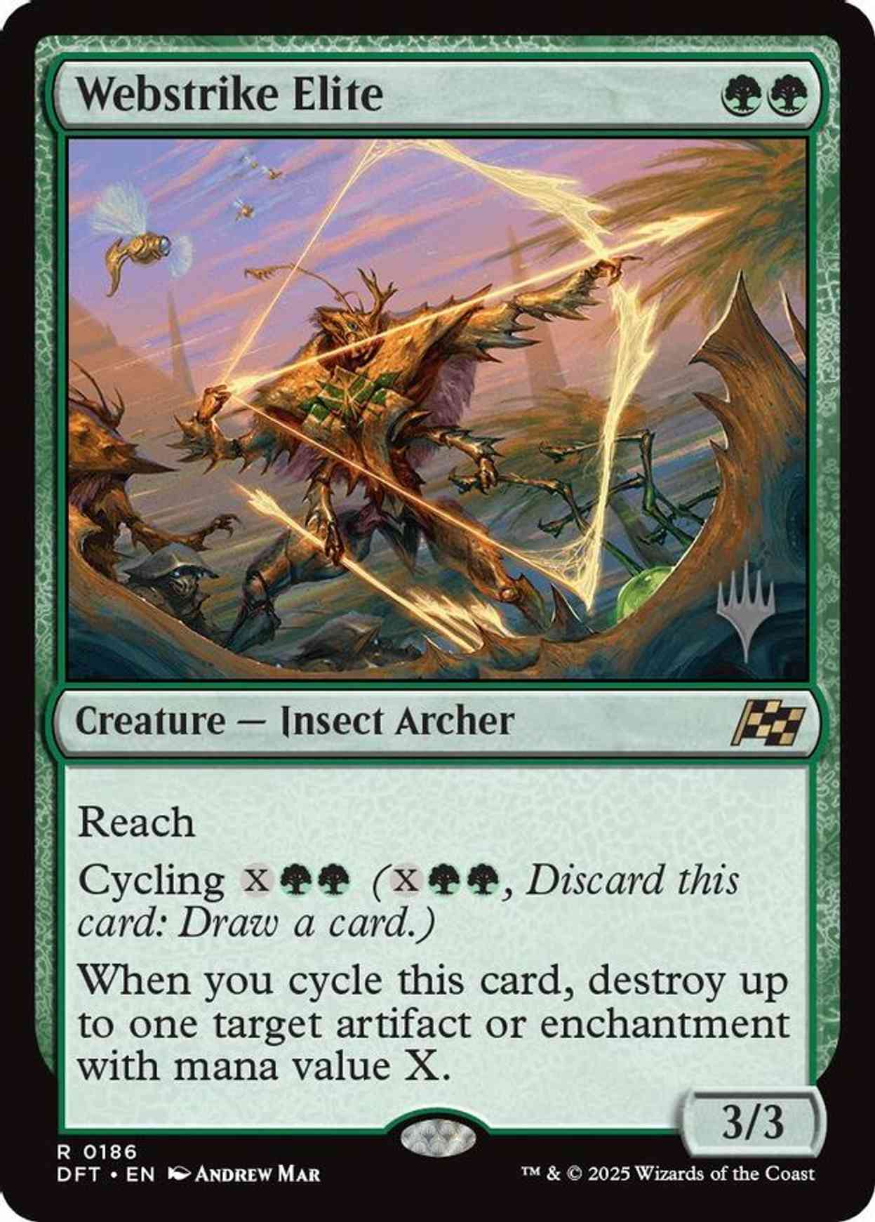 Webstrike Elite magic card front