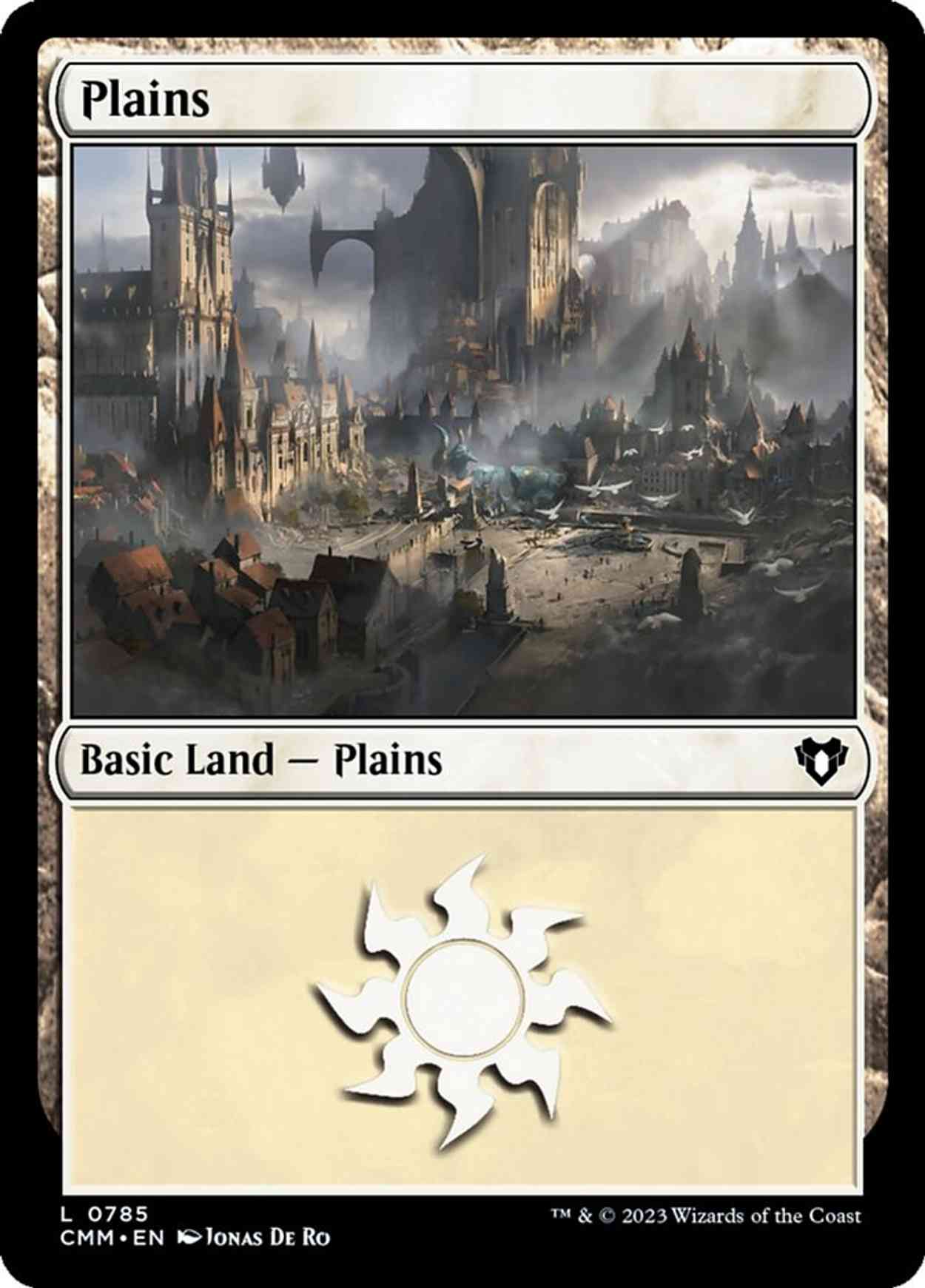 Plains (0785) magic card front