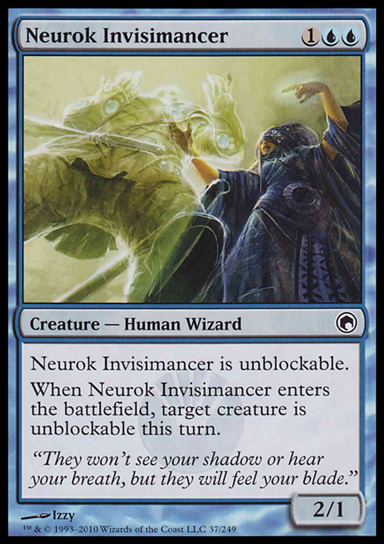 Neurok Invisimancer magic card front