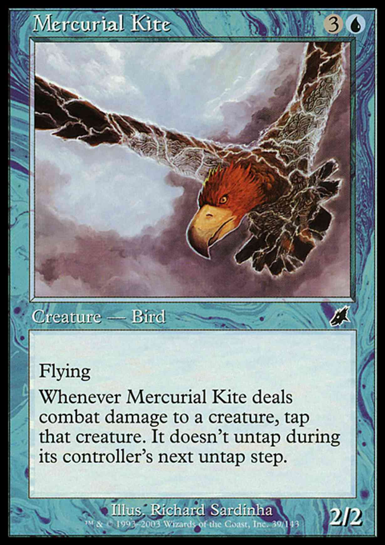 Mercurial Kite magic card front